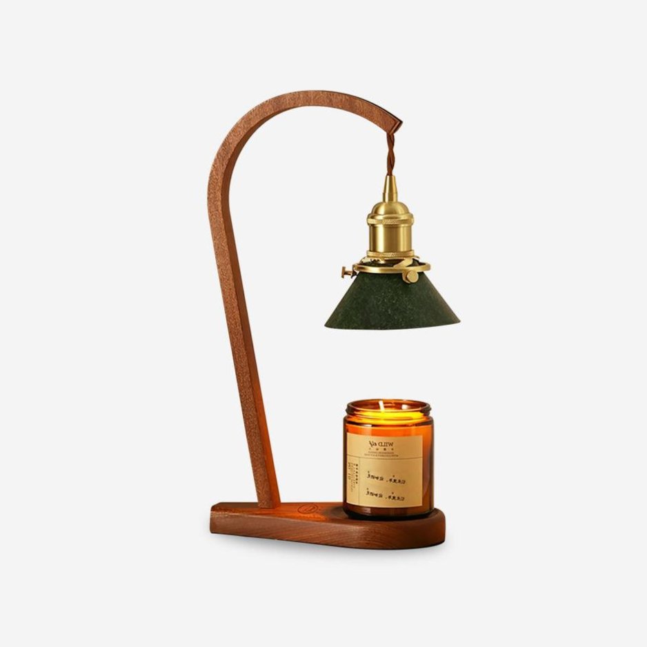 Luxen Wood Mid-Century Modern Table Lamp - Letslighting