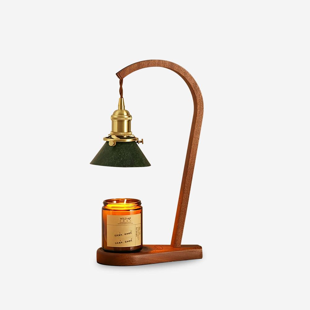 Luxen Wood Mid-Century Modern Table Lamp - Letslighting