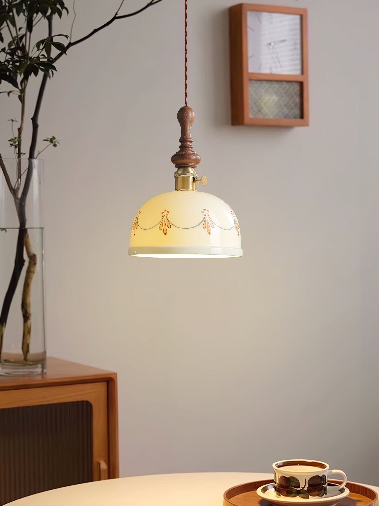 Ceraeyre Vintage Ceramic Pendant Light - Letslighting