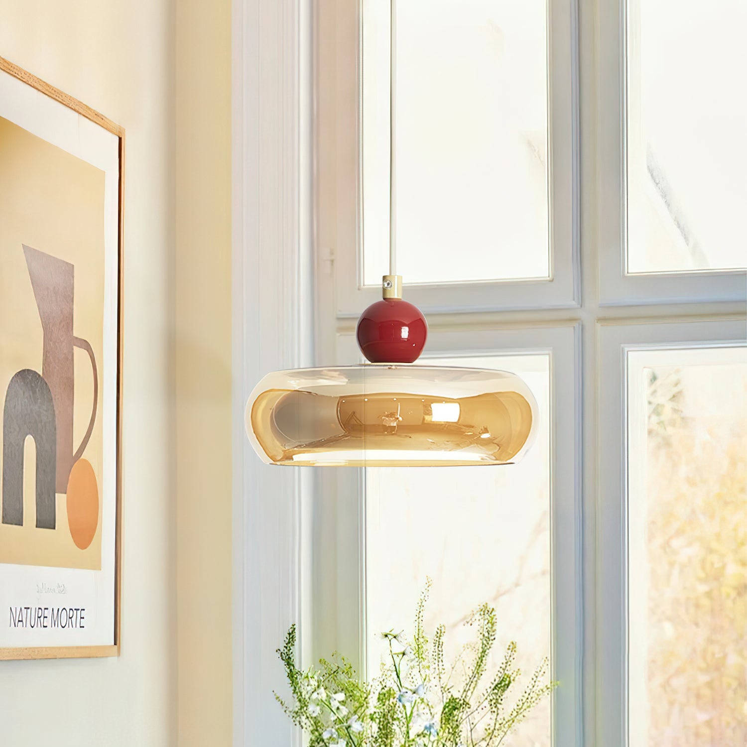 Jojo Pendant Lamp Amber*Red - Letslighting