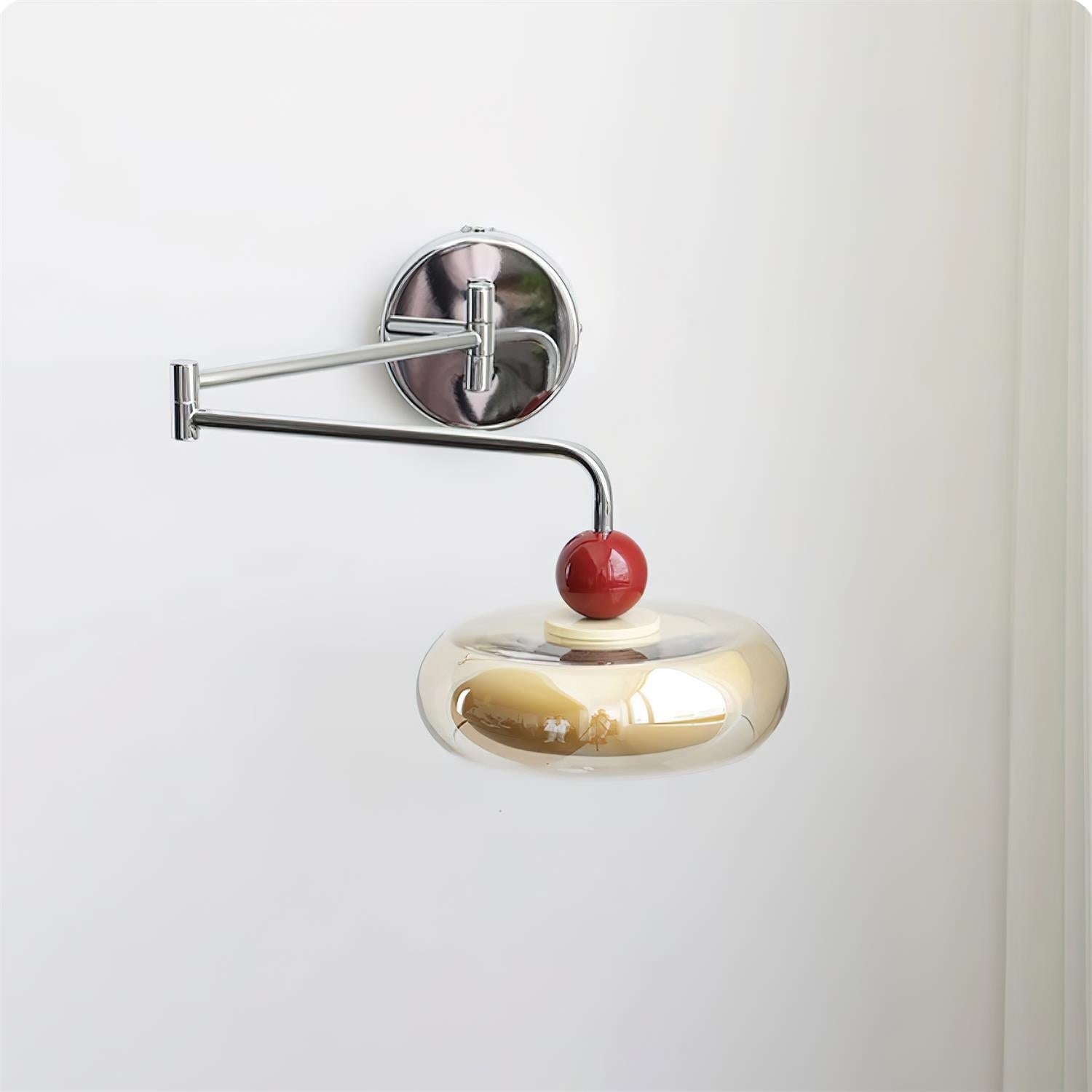 Rotan Wall Lamp Cherry Sleek - Letslighting