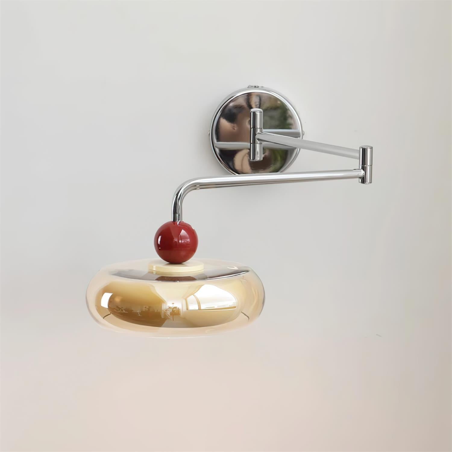 Rotan Wall Lamp Cherry Sleek - Letslighting