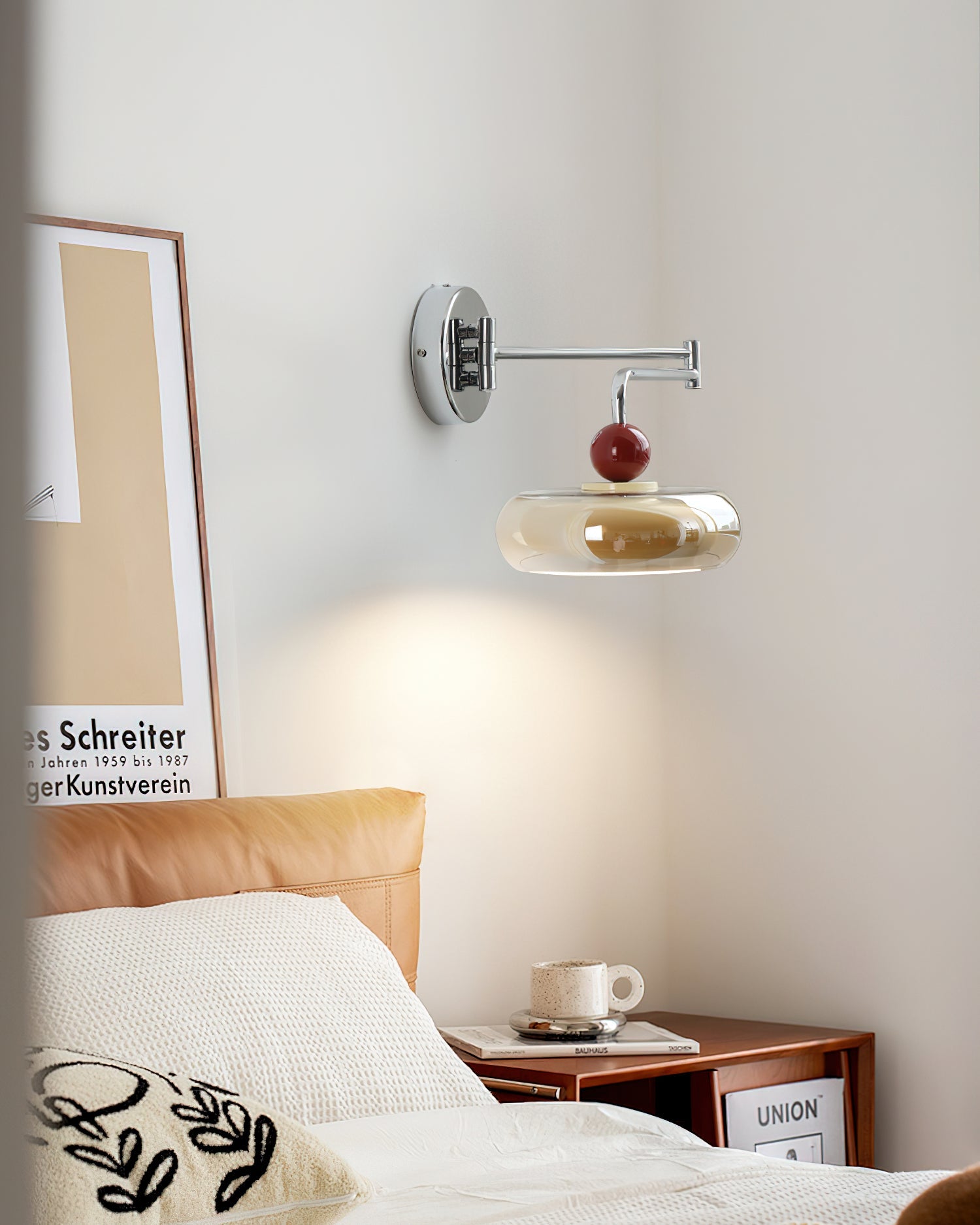Rotan Wall Lamp Cherry Sleek - Letslighting