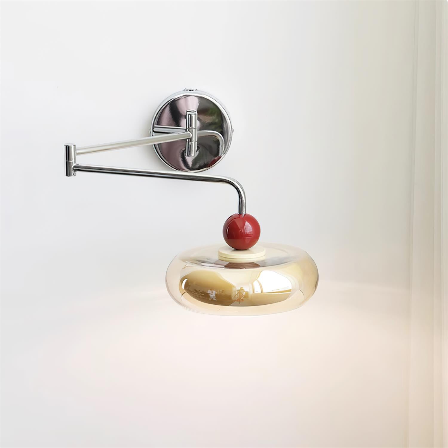Rotan Wall Lamp Cherry Sleek - Letslighting