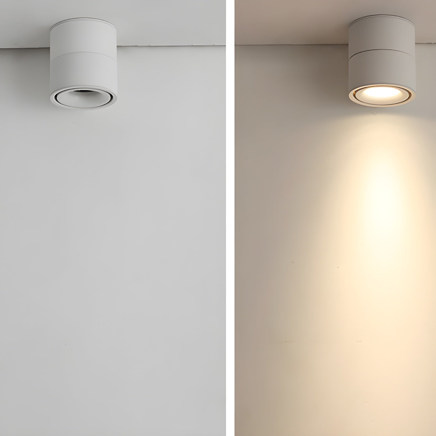 Aim Round Rotatable Ceiling Light Spotlight - Letslighting