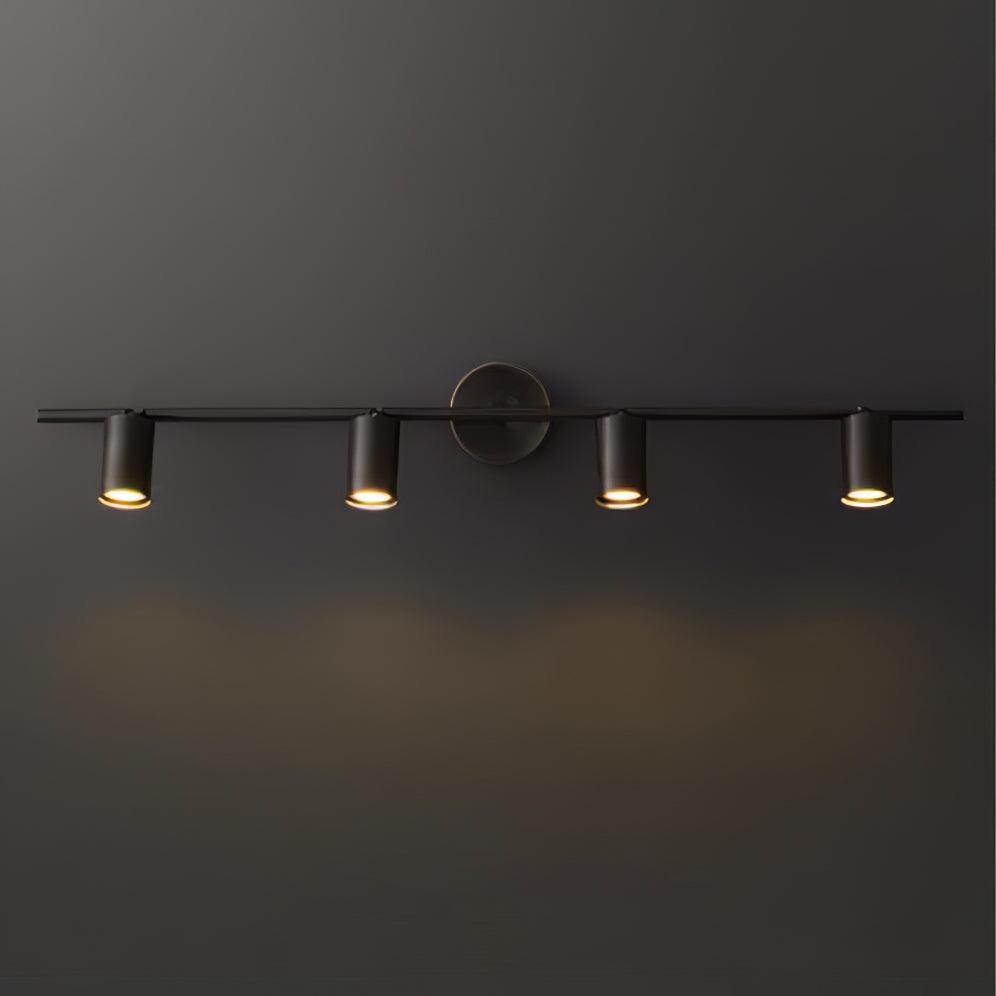 Grover Rotatable Brass Spotlight Wall Light - Letslighting