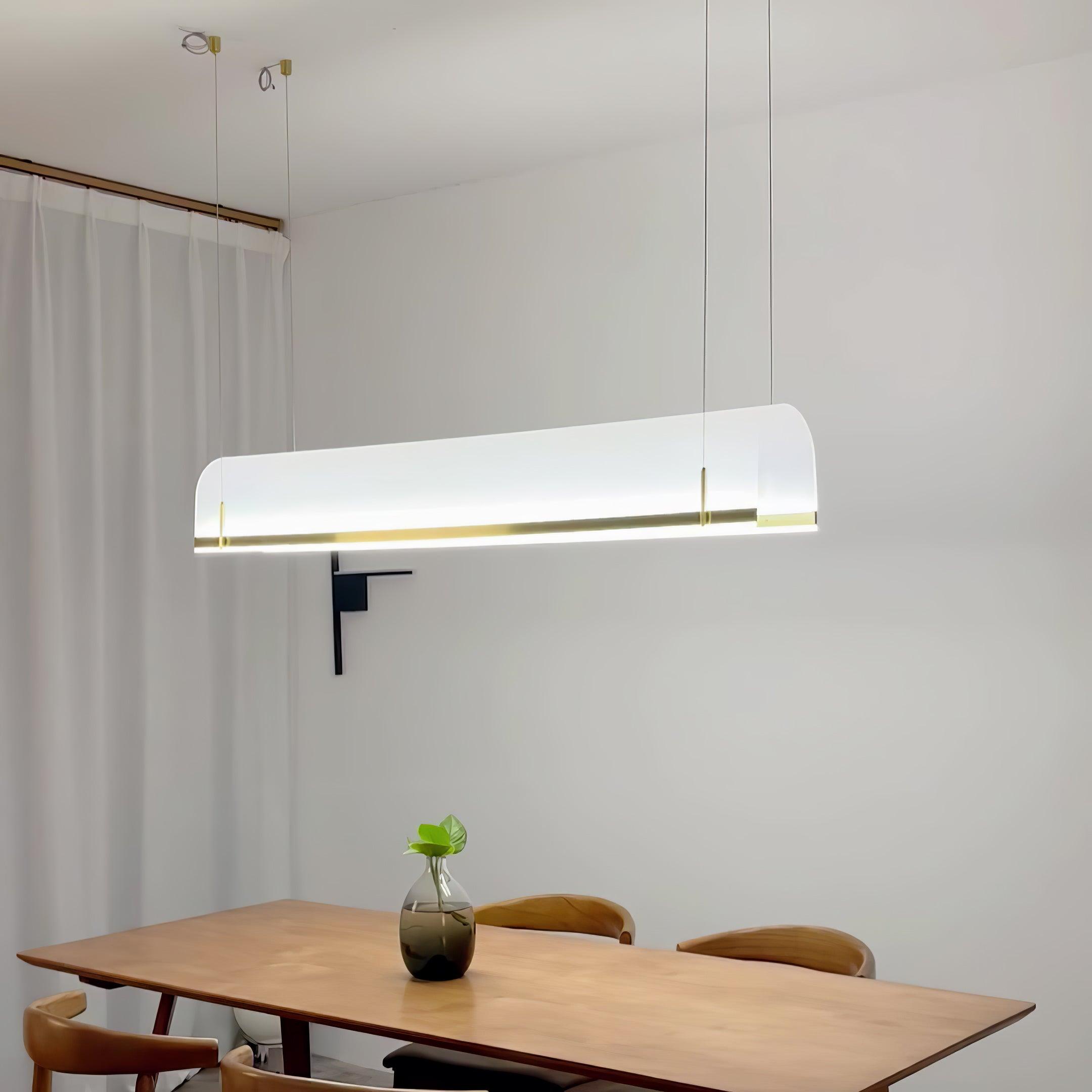 Cevinen Linear Gold Pendant Light - Letslighting