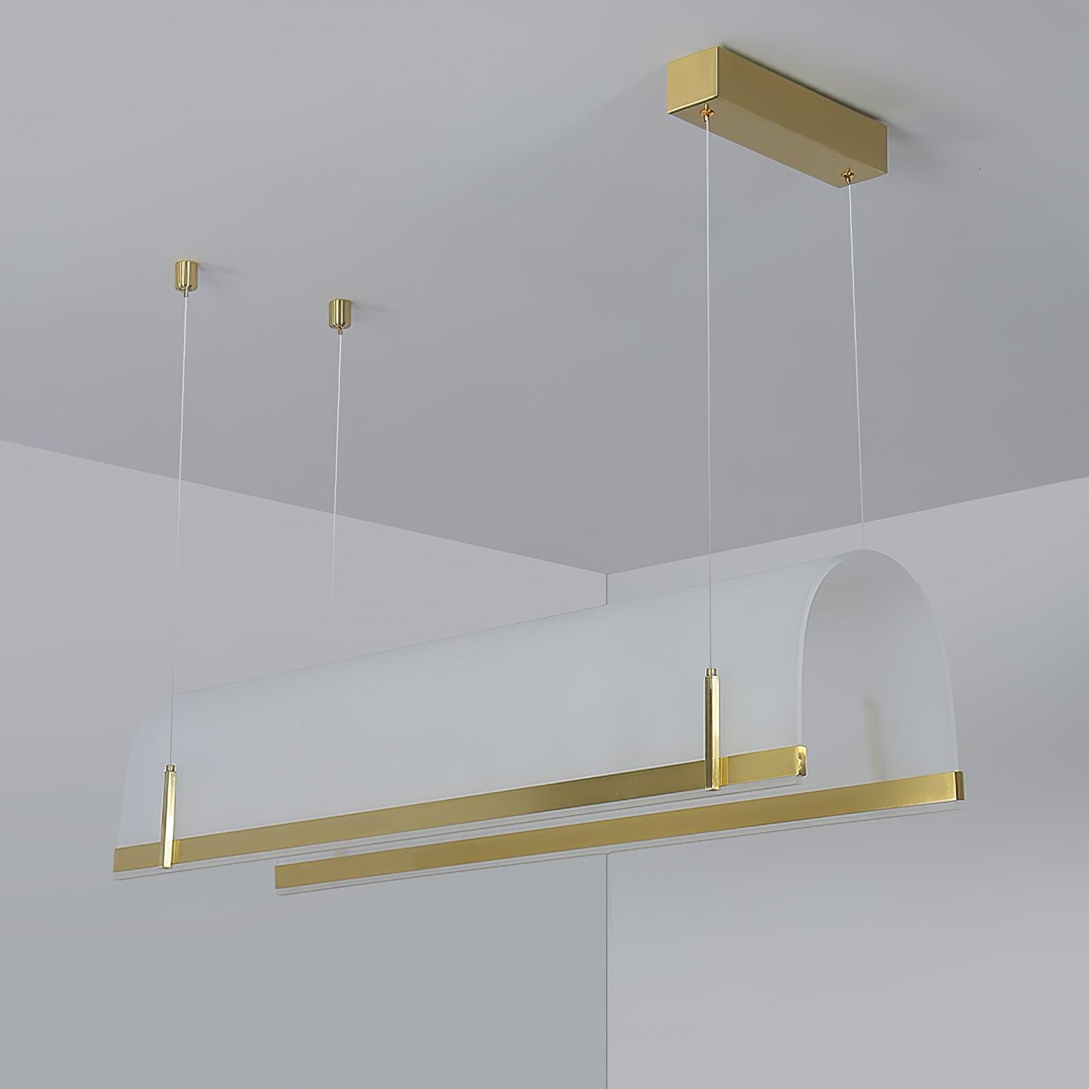 Cevinen Linear Gold Pendant Light - Letslighting