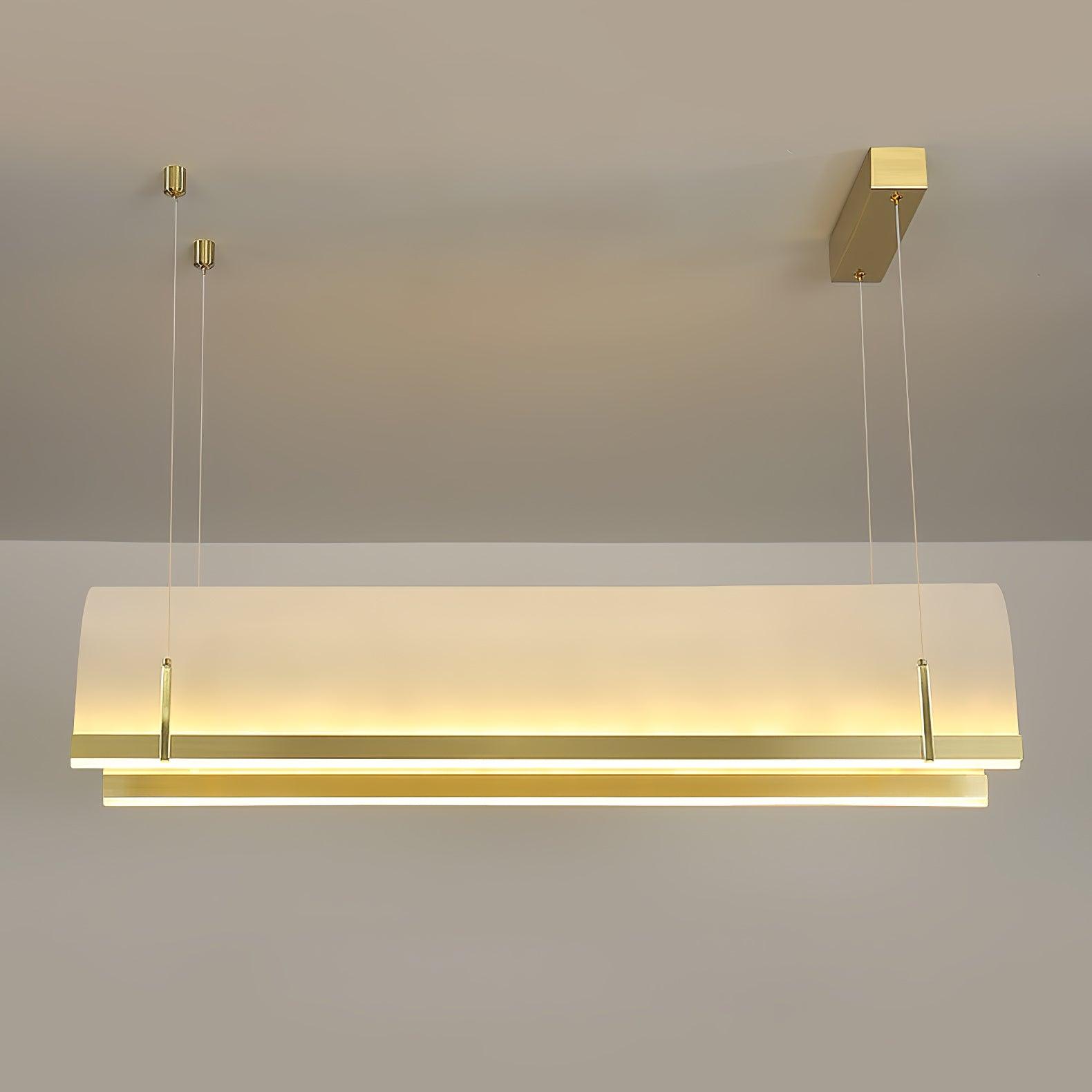 Cevinen Linear Gold Pendant Light - Letslighting