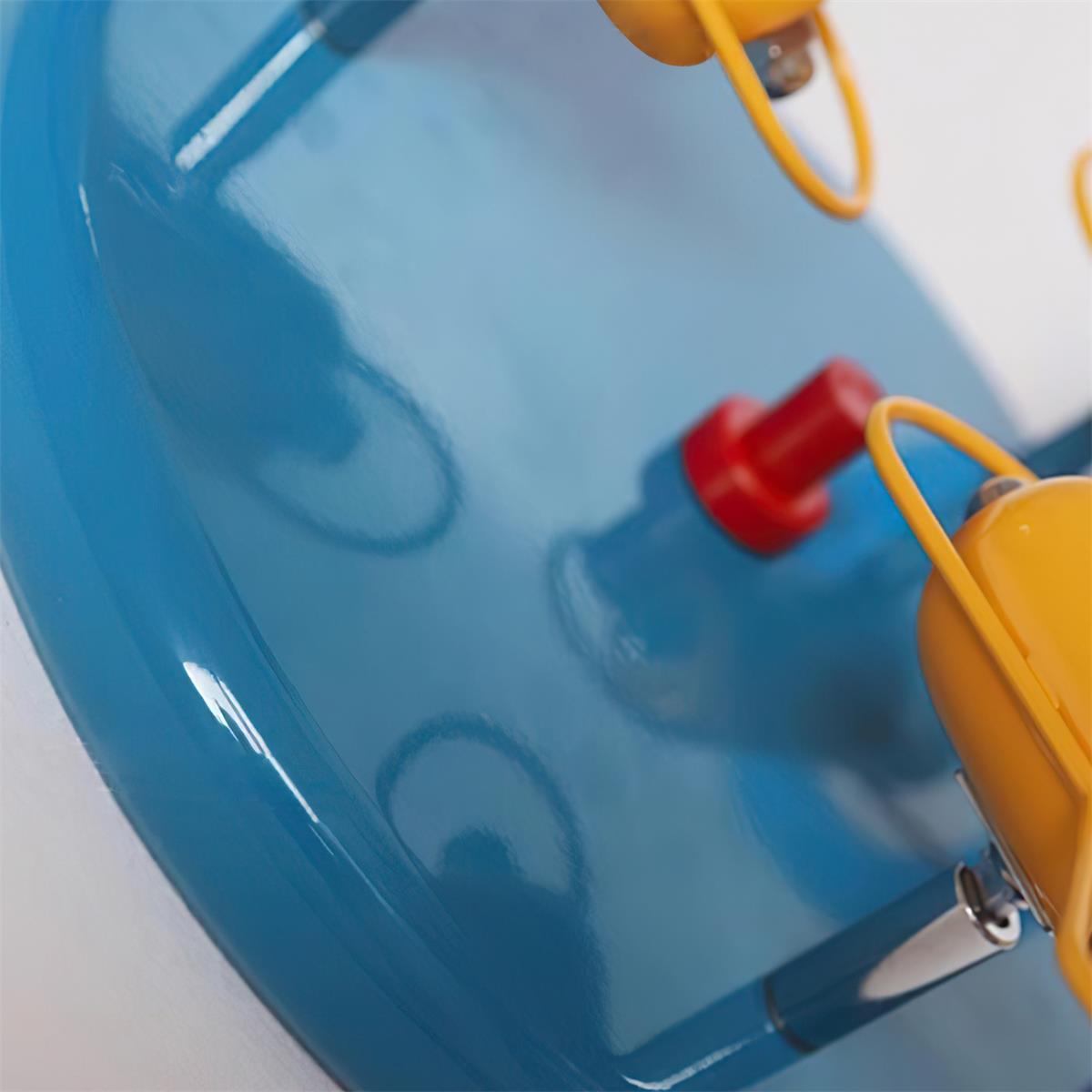 Batya Ceiling Light Glass Circular Colorful - Letslighting