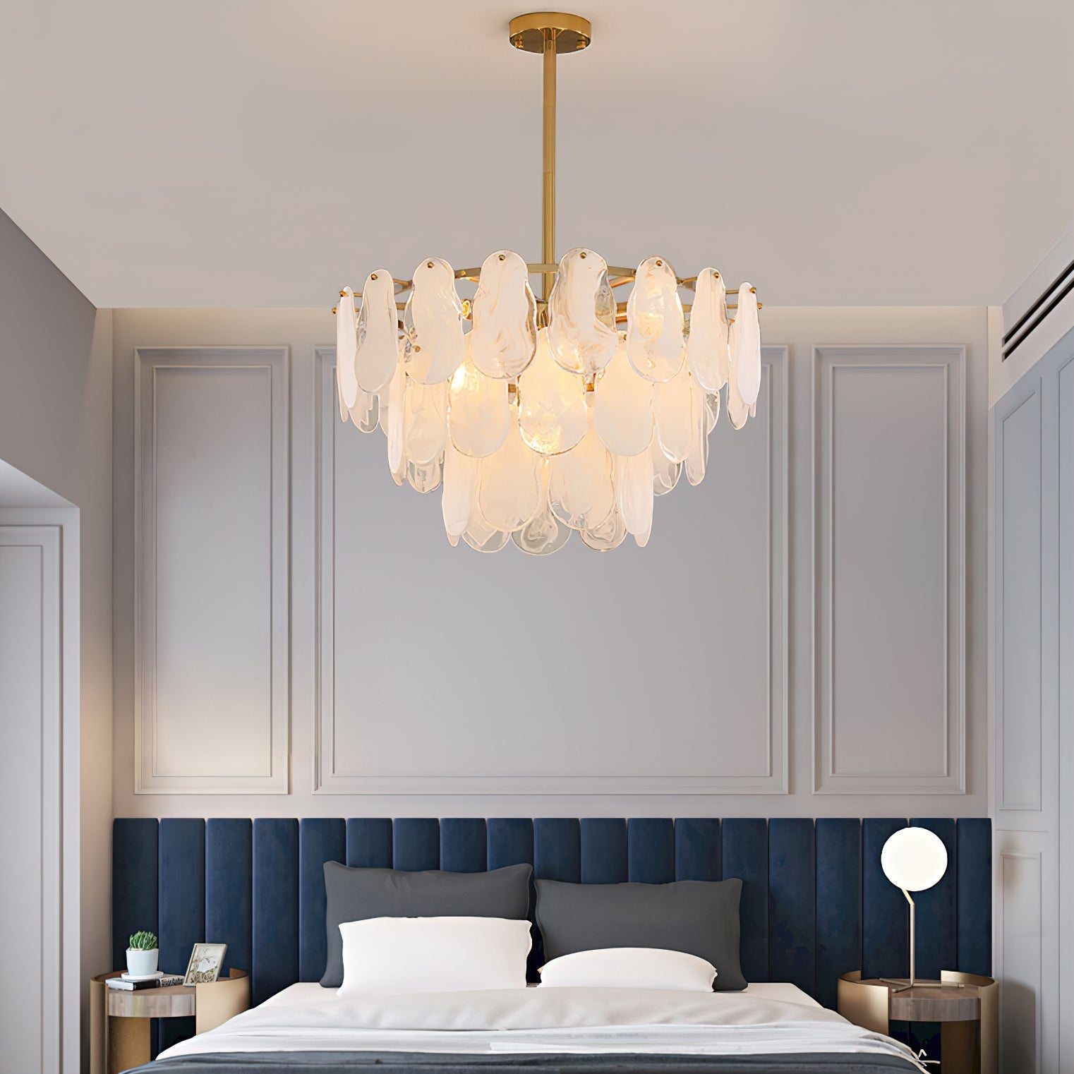 Zosolia Postmodern Luxury Round Cloud Glass Chandelier - Letslighting