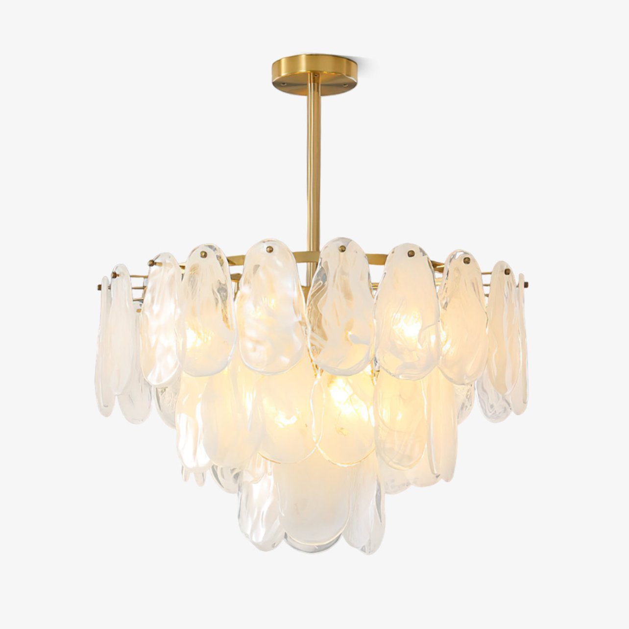 Zosolia Postmodern Luxury Round Cloud Glass Chandelier - Letslighting
