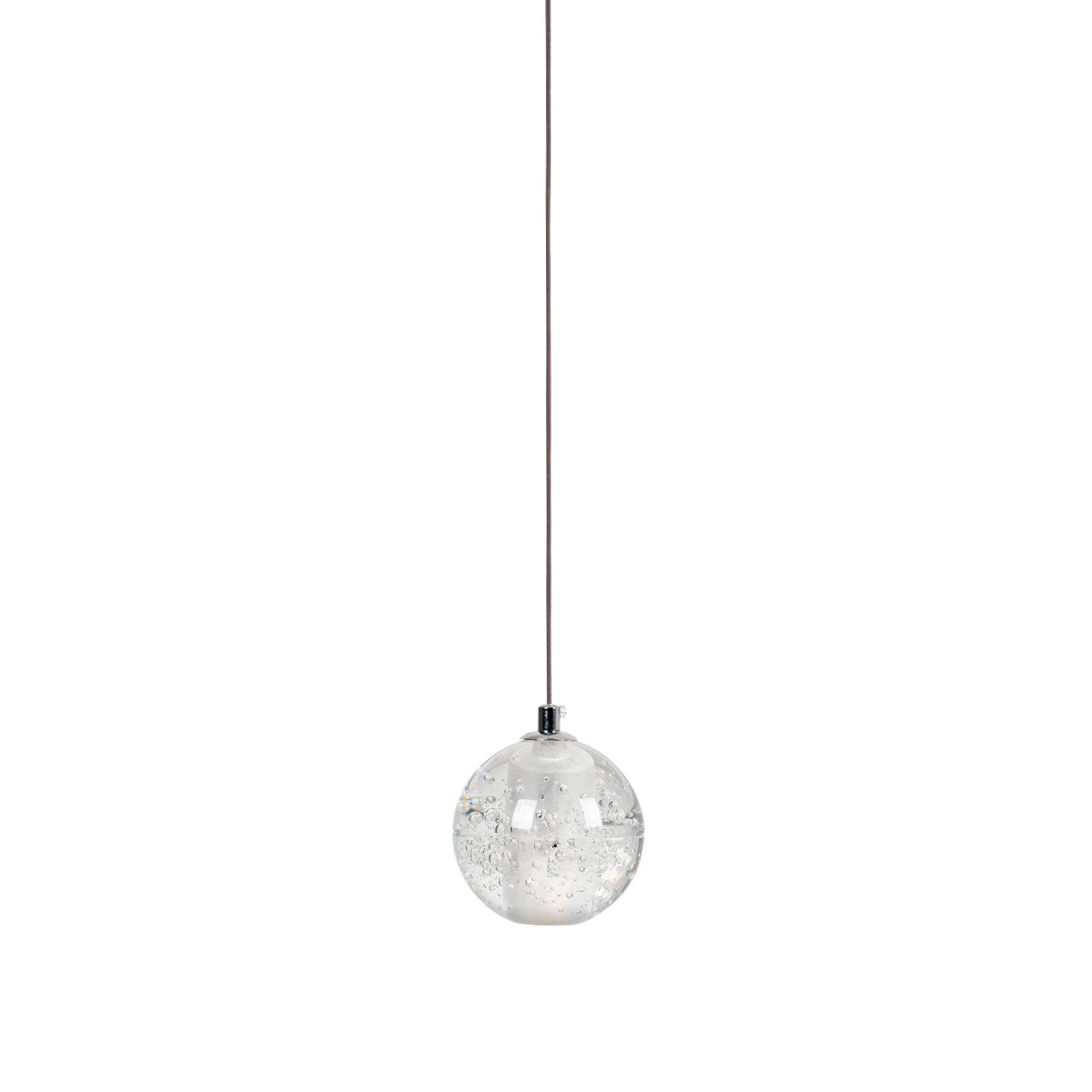 Round Chandelier Hanging Cluster Crystal Drop - Letslighting