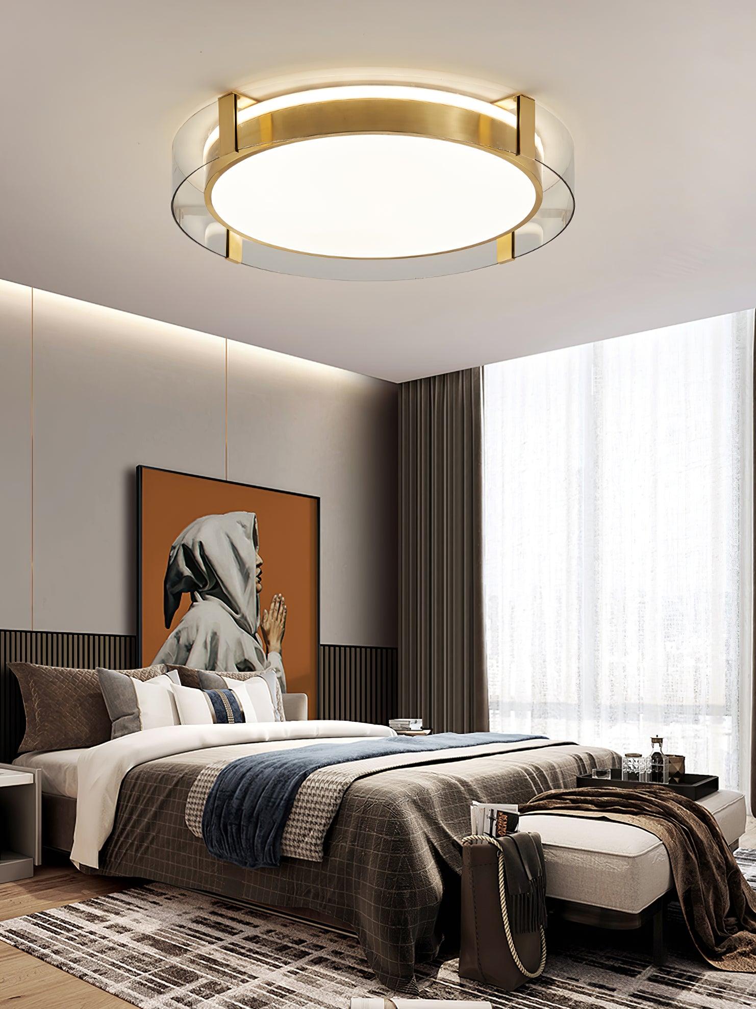 Erliris Round Low Profile Ceiling Light - Letslighting