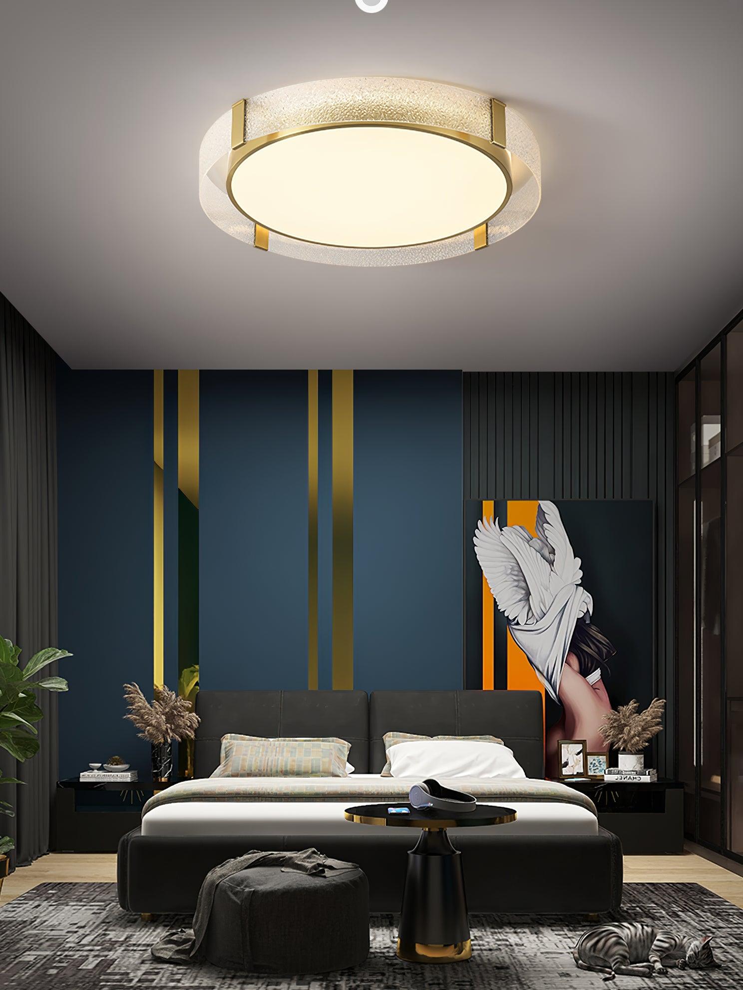 Erliris Round Low Profile Ceiling Light - Letslighting