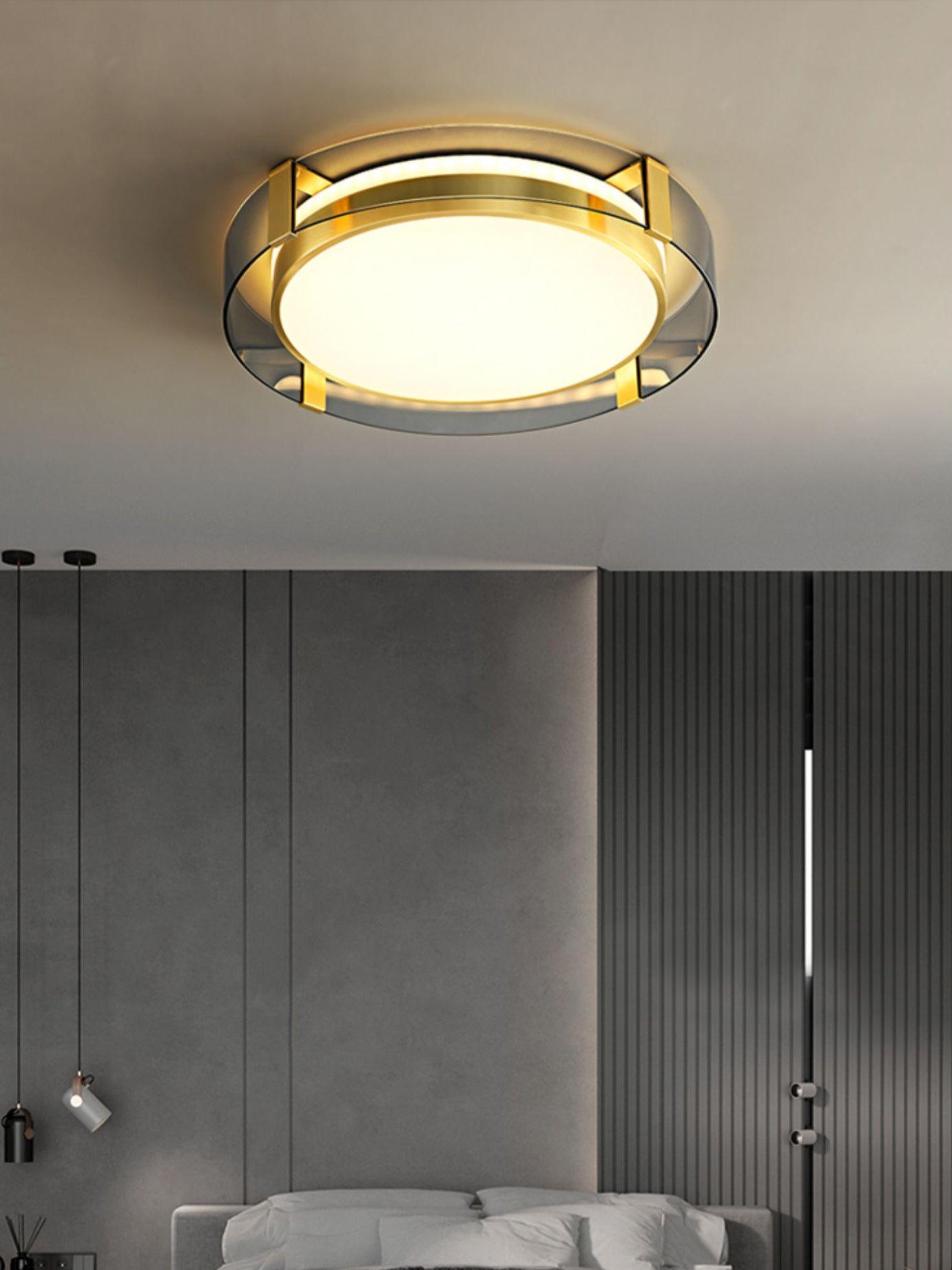 Erliris Round Low Profile Ceiling Light - Letslighting