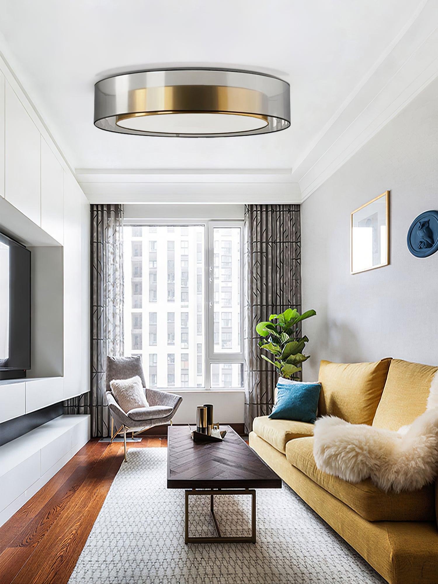 Erliris Round Low Profile Ceiling Light - Letslighting