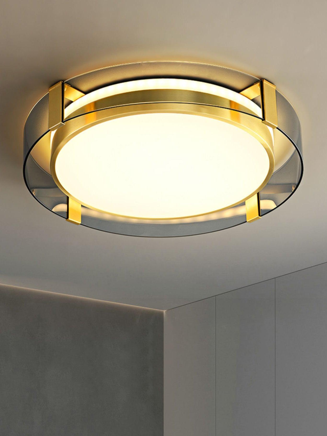 Erliris Round Low Profile Ceiling Light - Letslighting