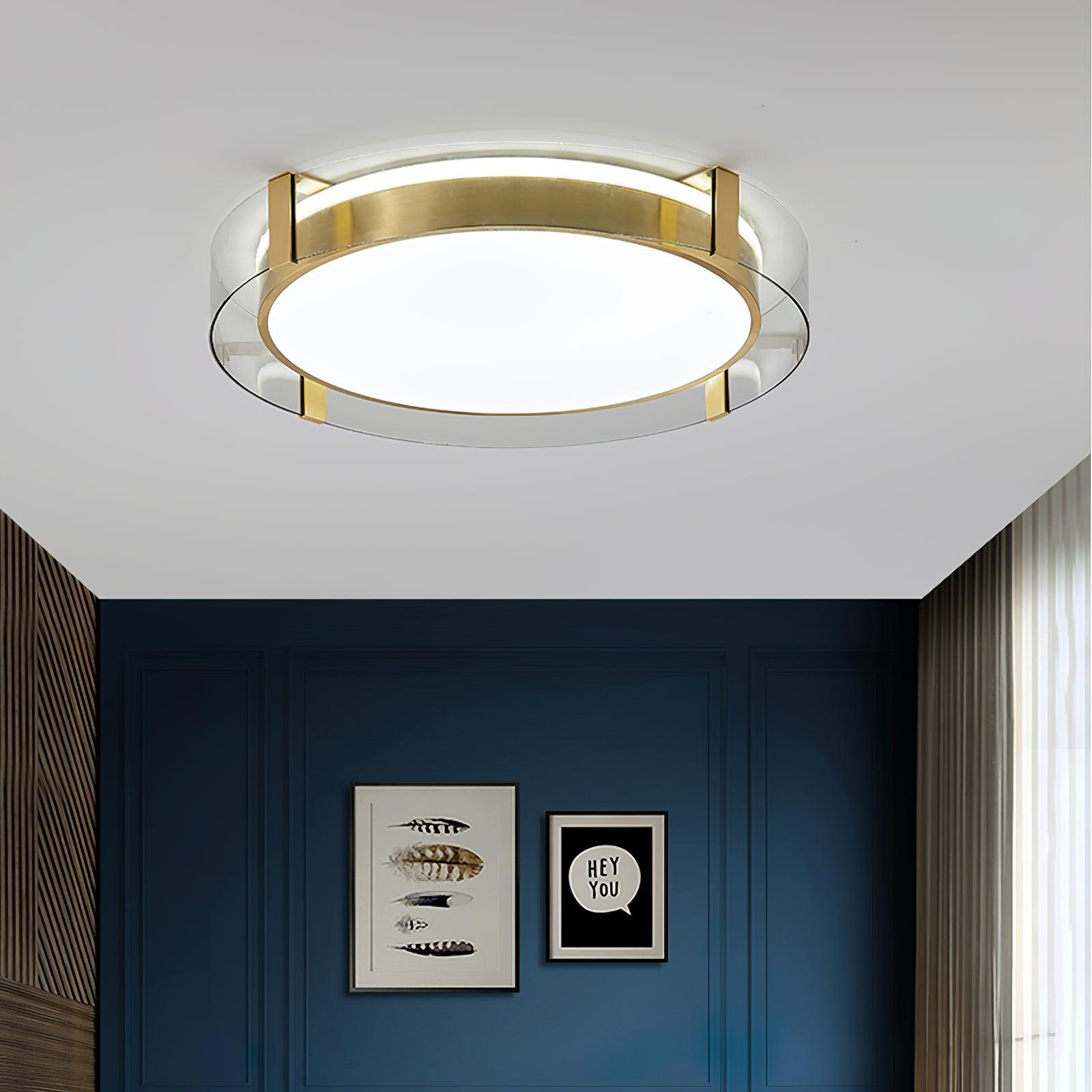 Erliris Round Low Profile Ceiling Light - Letslighting