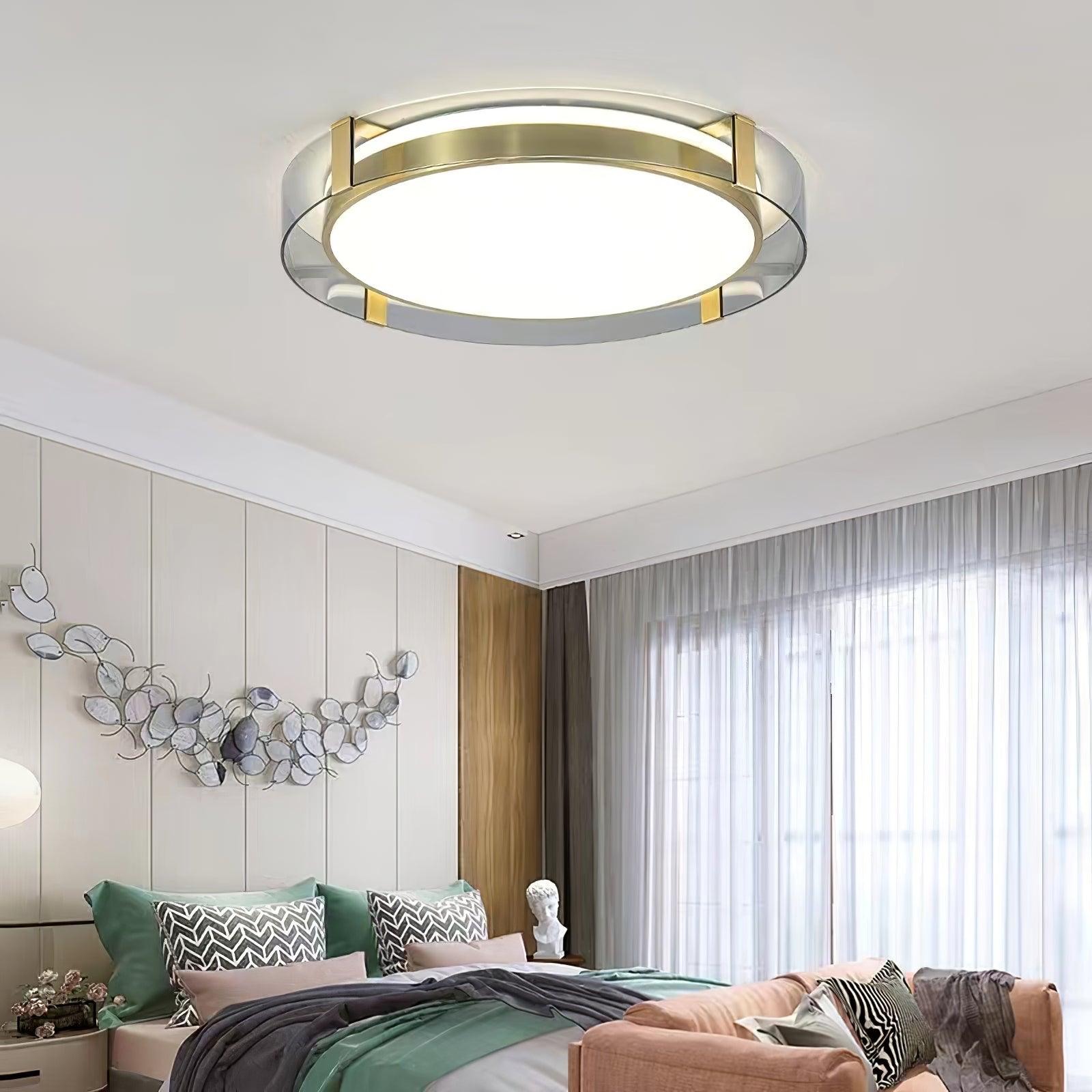 Erliris Round Low Profile Ceiling Light - Letslighting