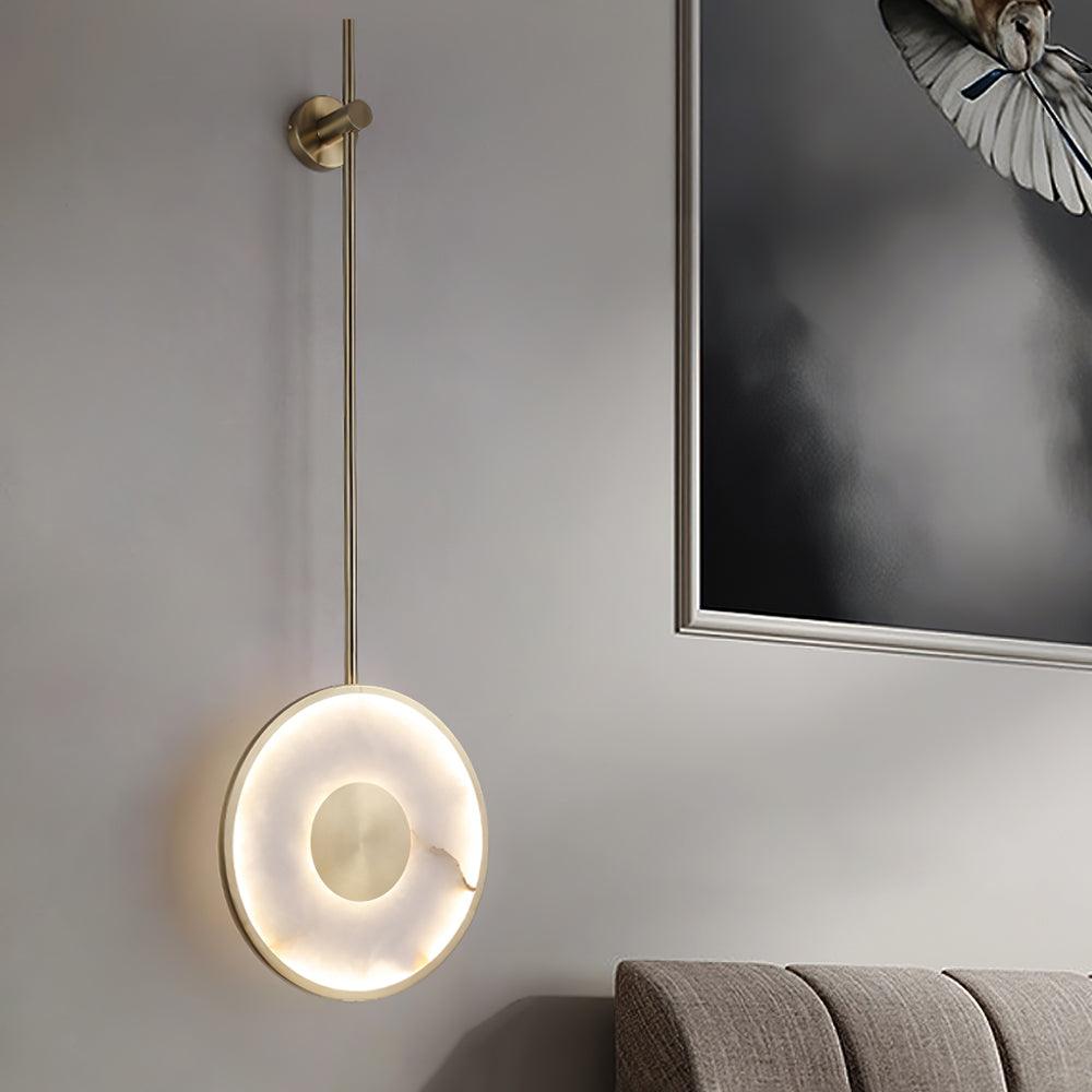 Vevelila Minimalist Alabaster Pendant Light - Letslighting