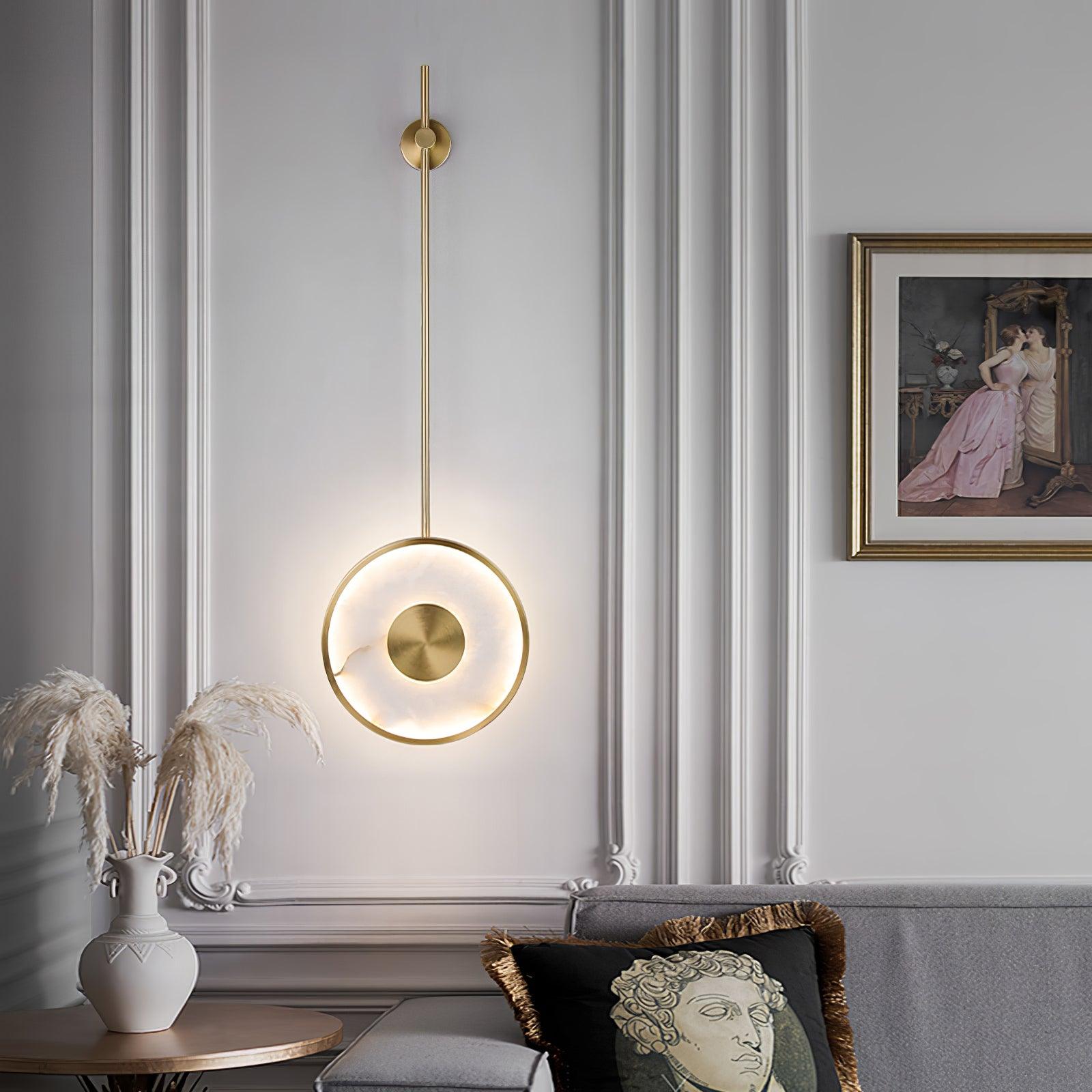 Vevelila Minimalist Alabaster Pendant Light - Letslighting