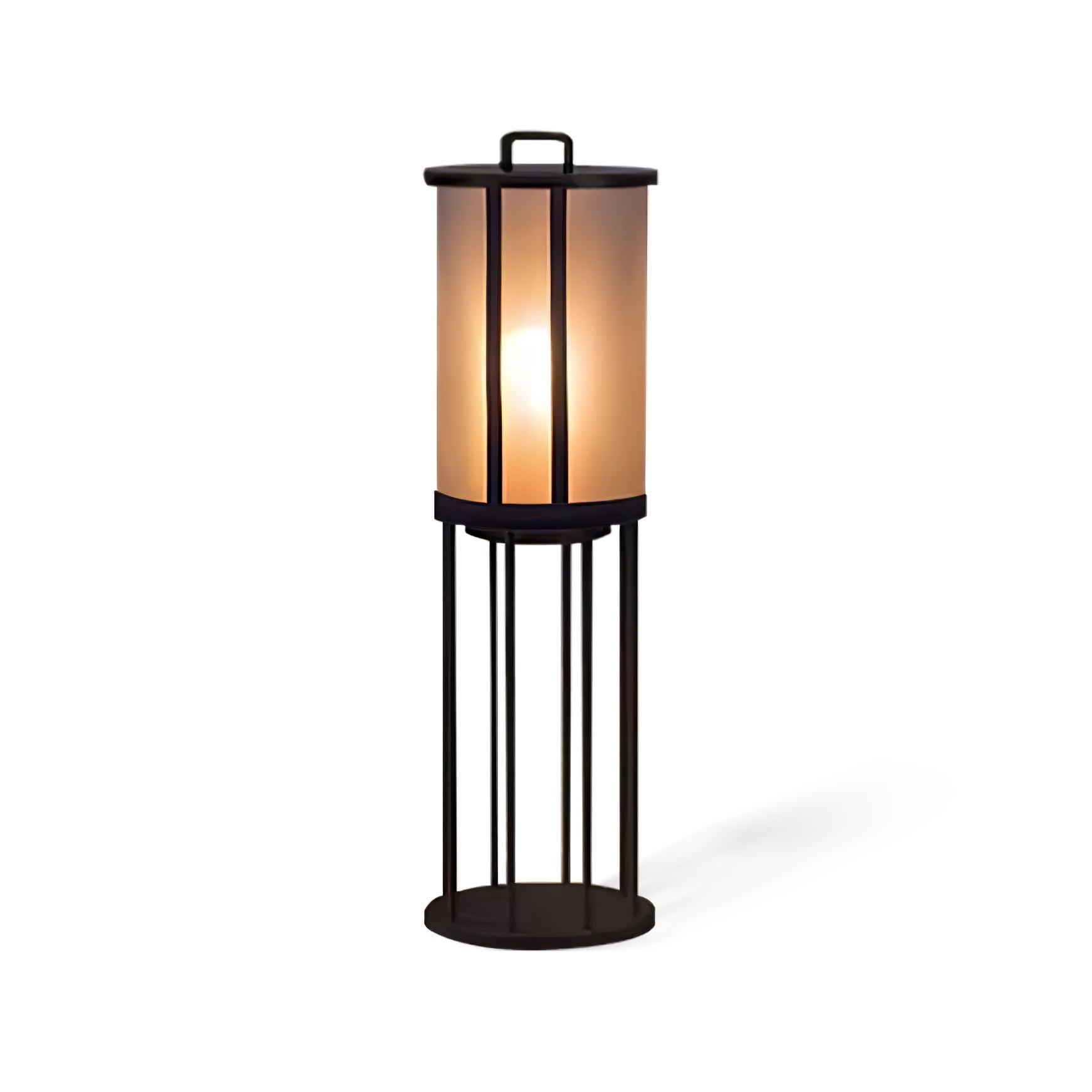 Ray Round Pillar Lantern Outdoor Light