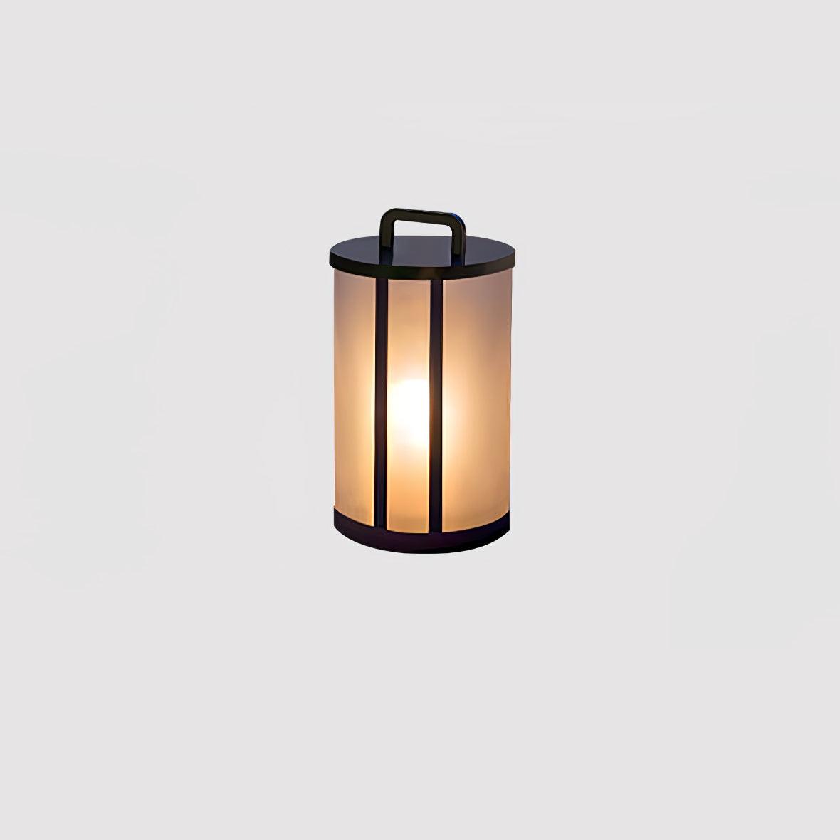 Ray Round Pillar Lantern Outdoor Light