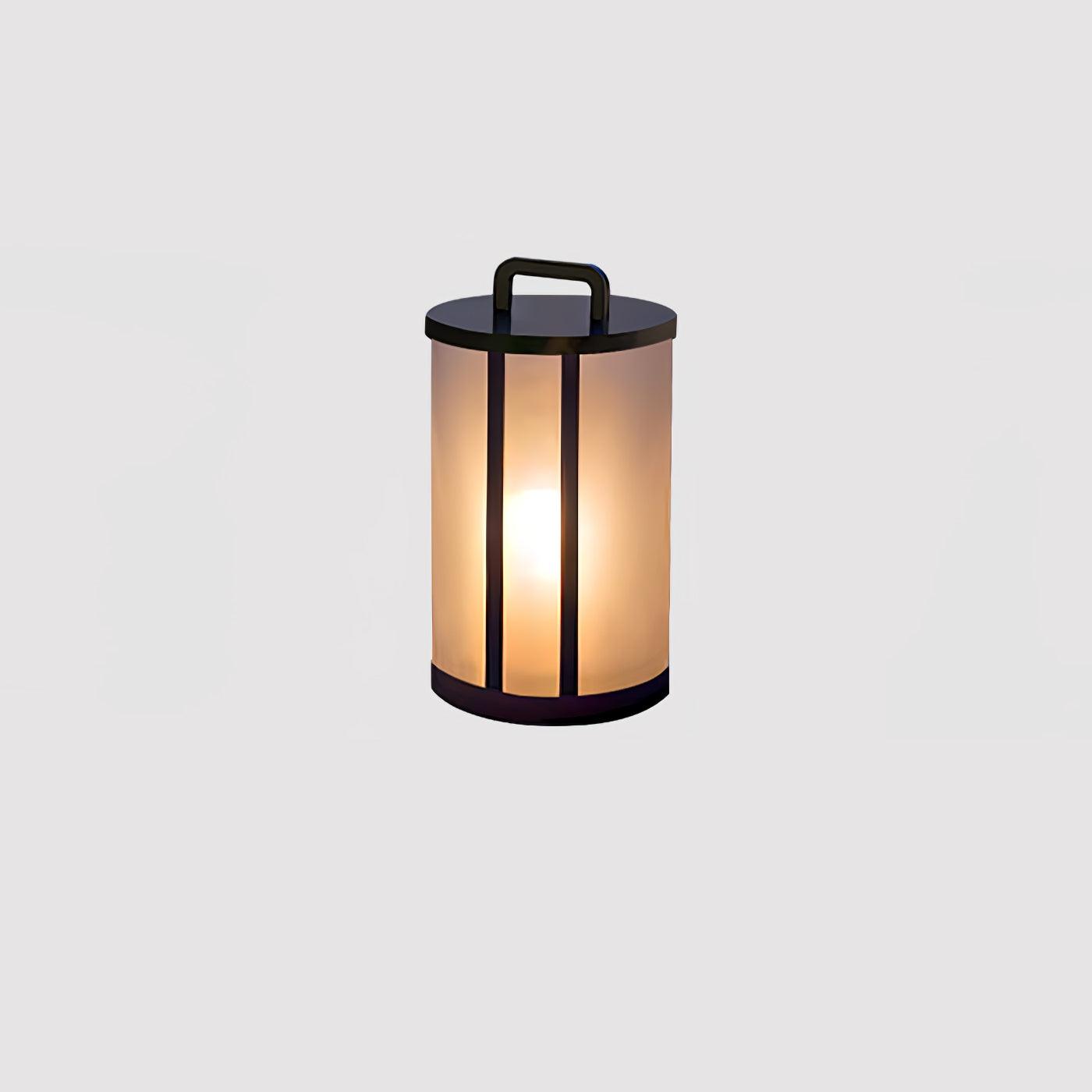Ray Round Pillar Lantern Outdoor Light