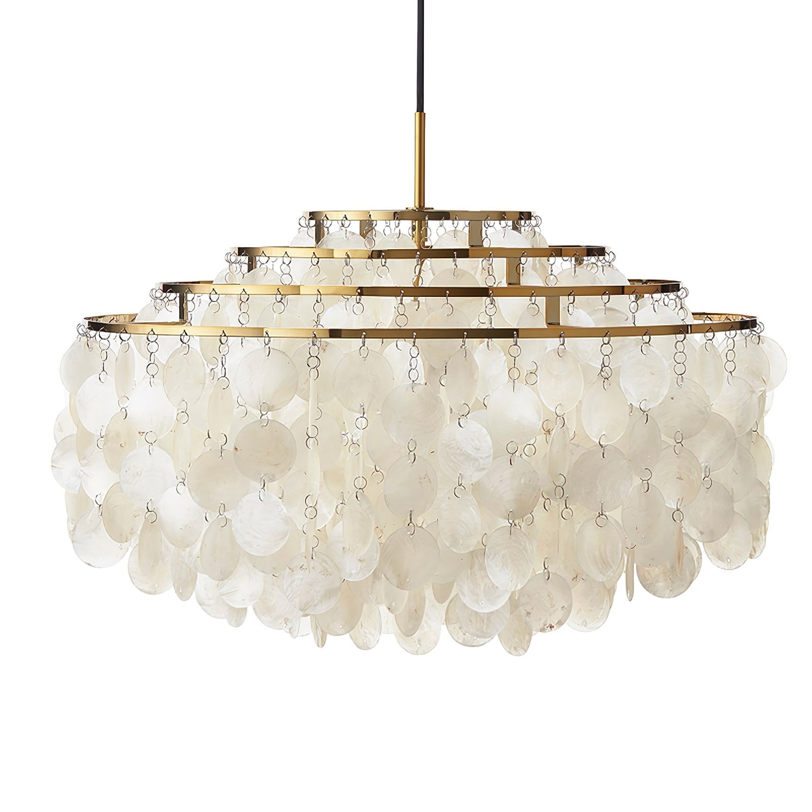 Lustra Pendant Lamp Round Shell Ring - Letslighting