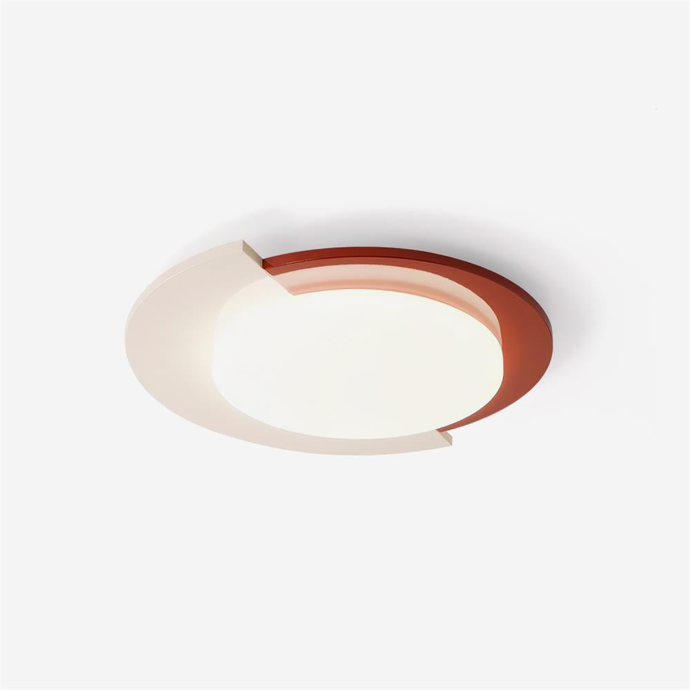 Toina Ceiling Light Round Two Tone Modern Minimalist - Letslighting