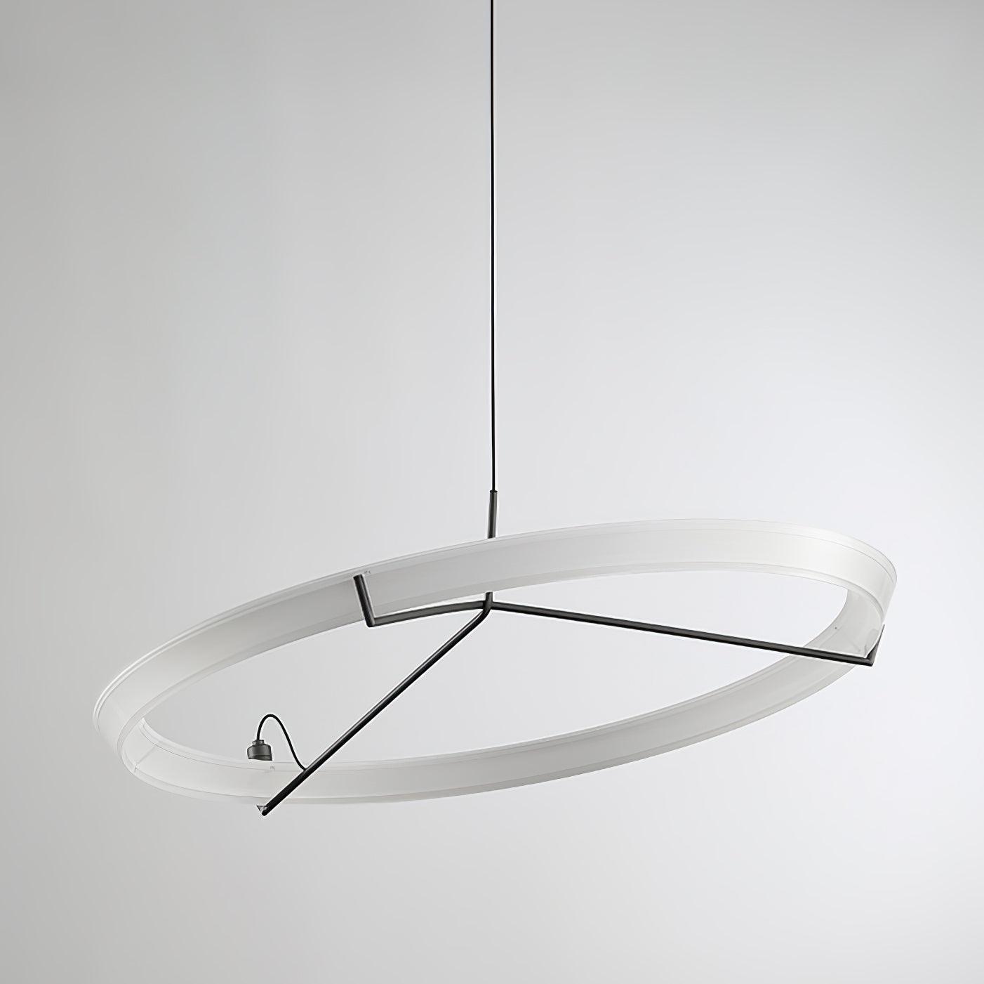 Vielle Pendant Lamp Circular Sleek Modern Round - Letslighting