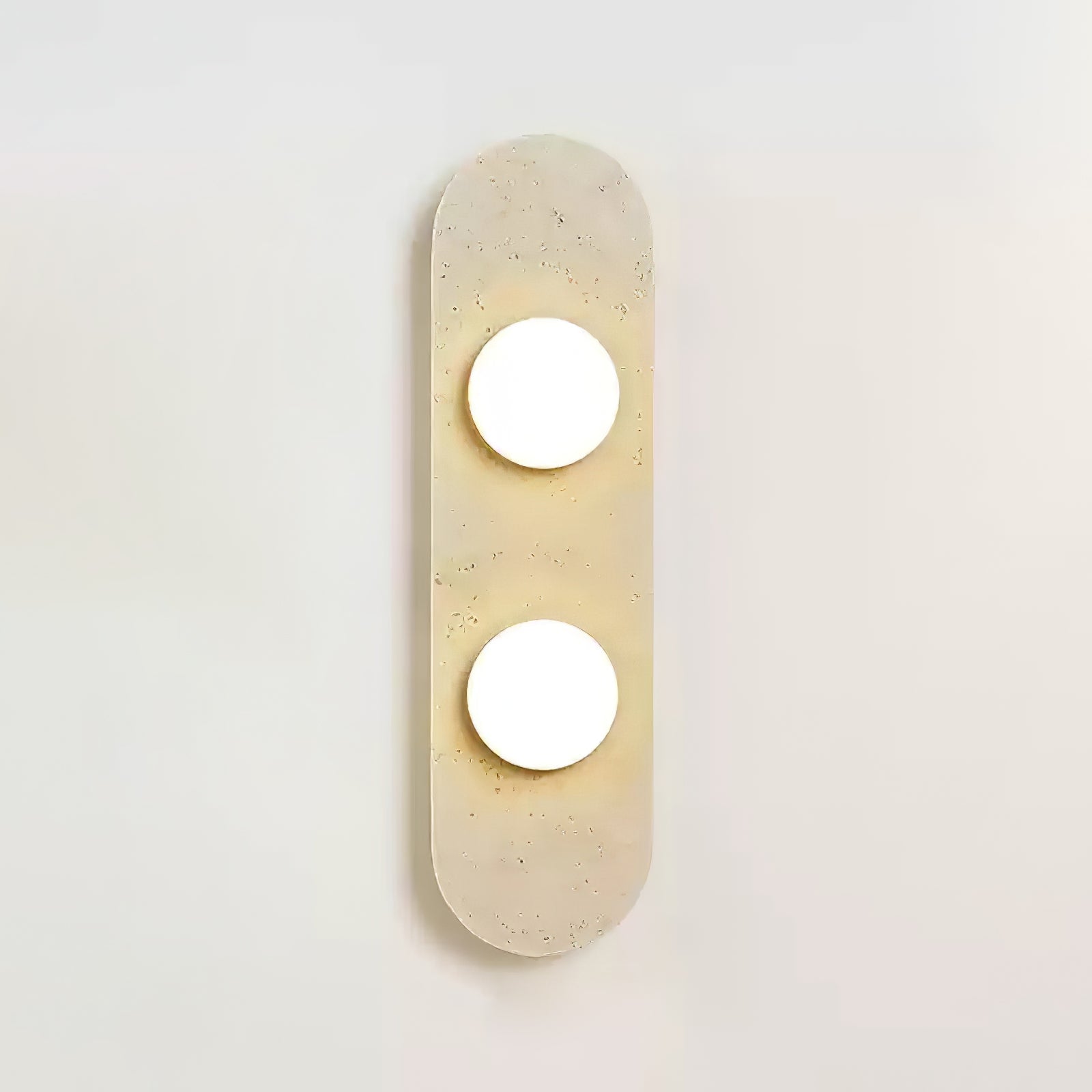 Zasoliel Minimalist Travertine Wall Light - Letslighting
