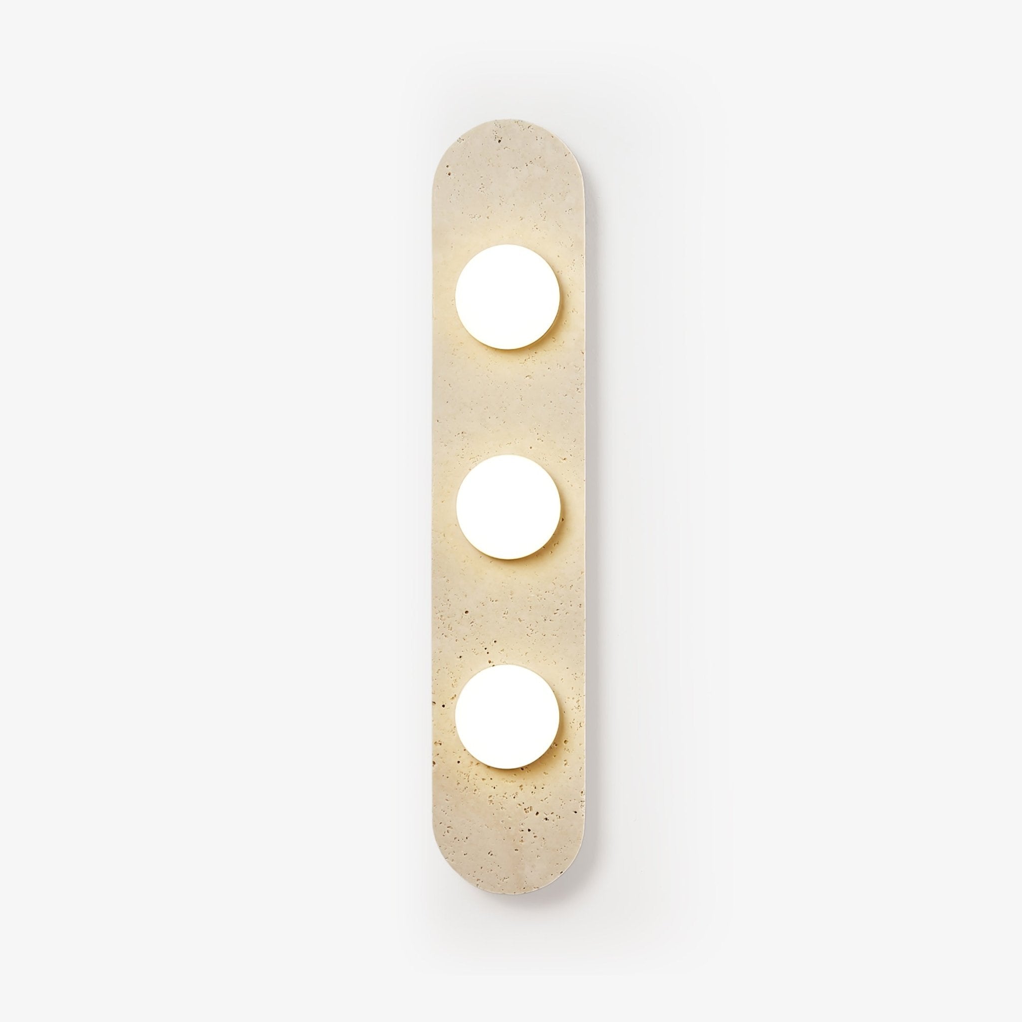 Zasoliel Minimalist Travertine Wall Light - Letslighting