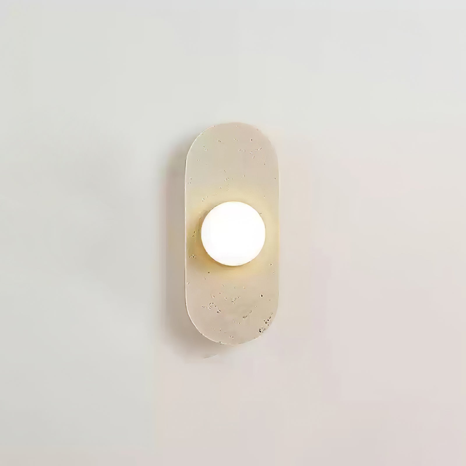 Zasoliel Minimalist Travertine Wall Light - Letslighting
