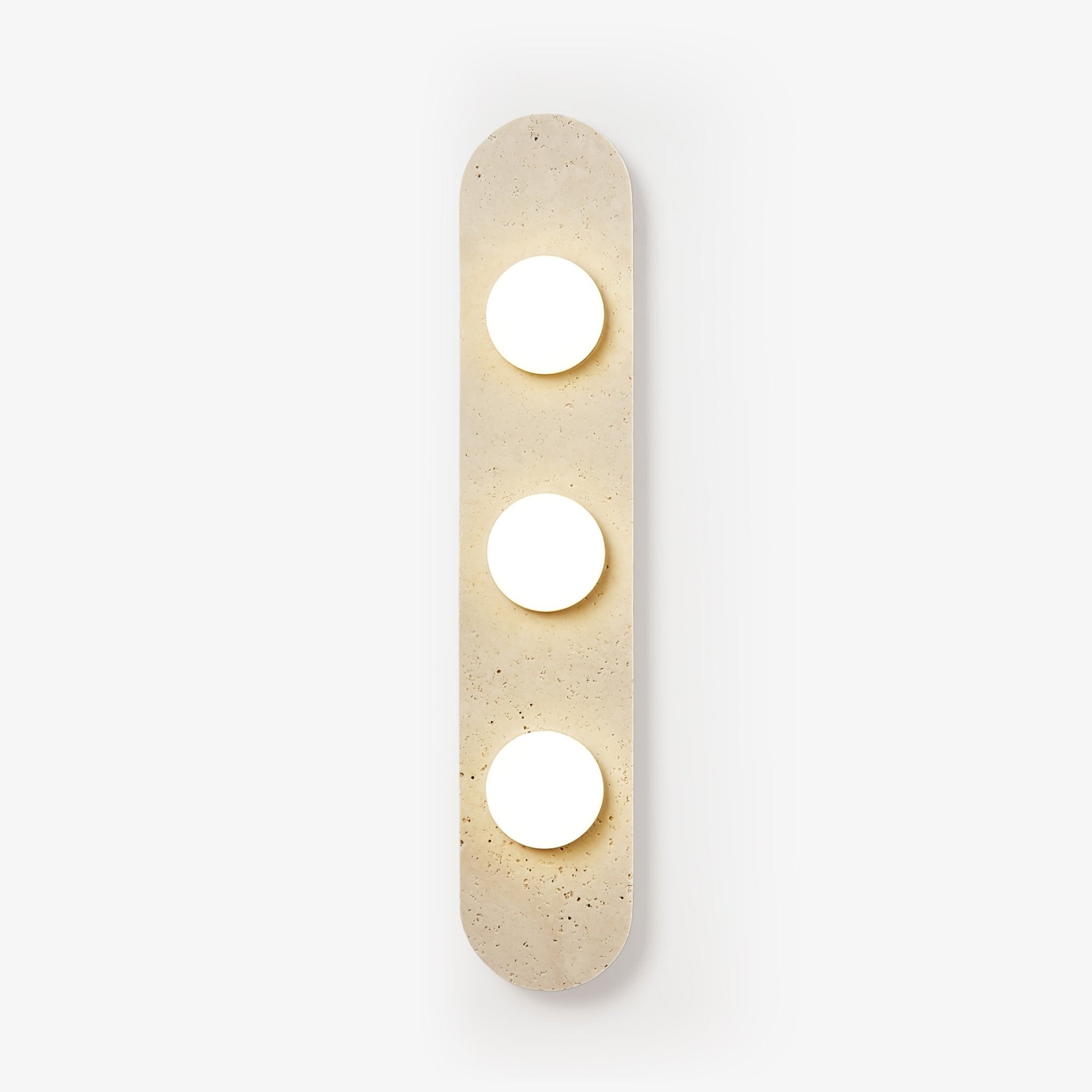 Zasoliel Minimalist Travertine Wall Light - Letslighting