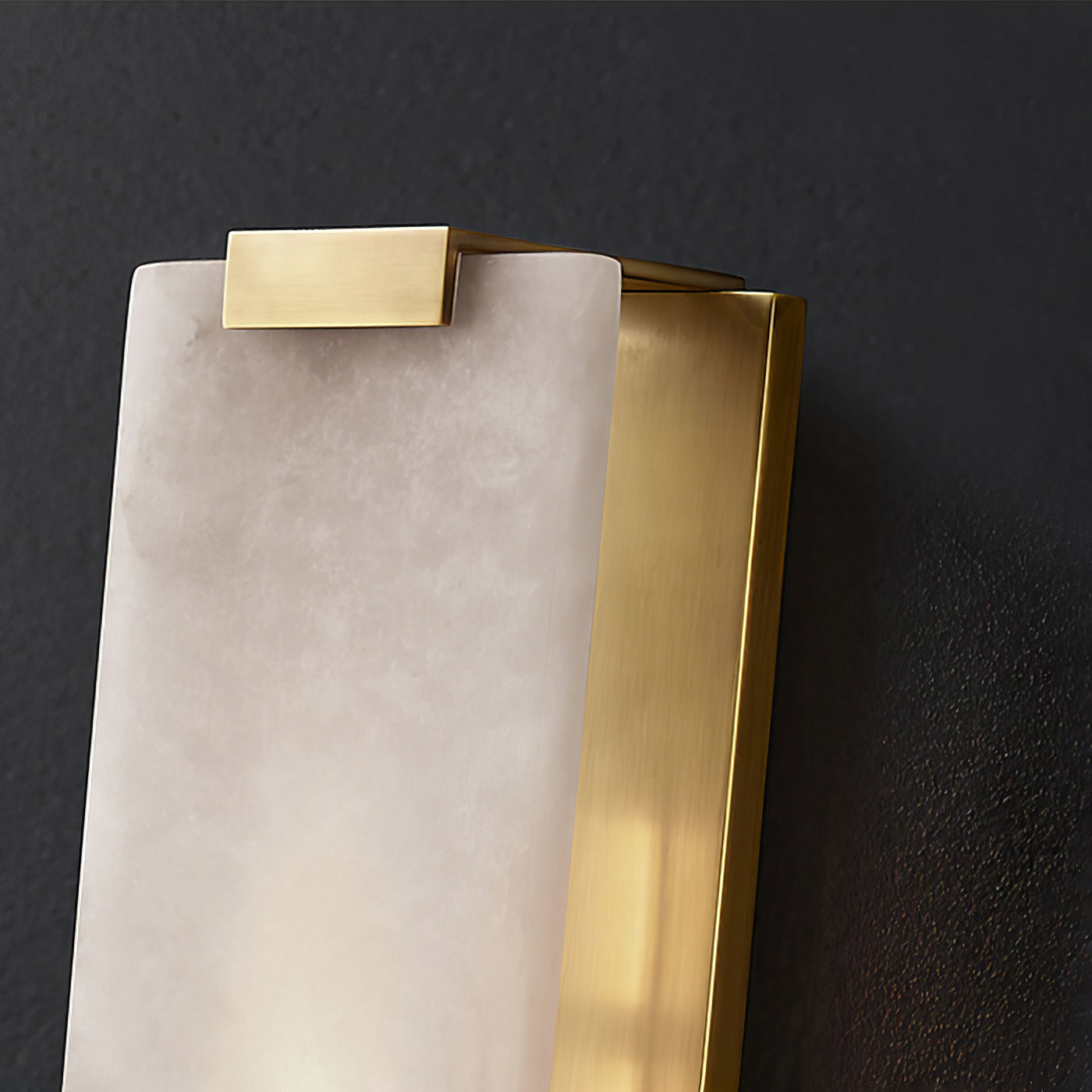 Roux Wall Lamp Alabaster Panel Glow - Letslighting