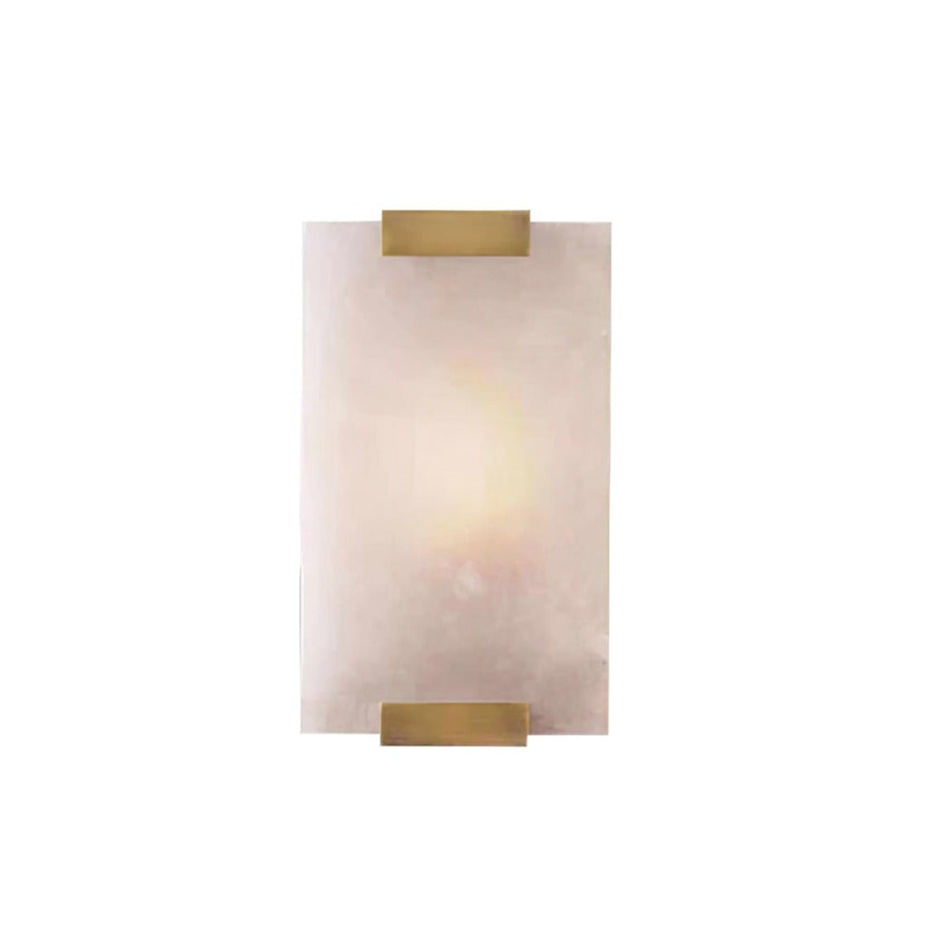 Roux Wall Lamp Alabaster Panel Glow - Letslighting
