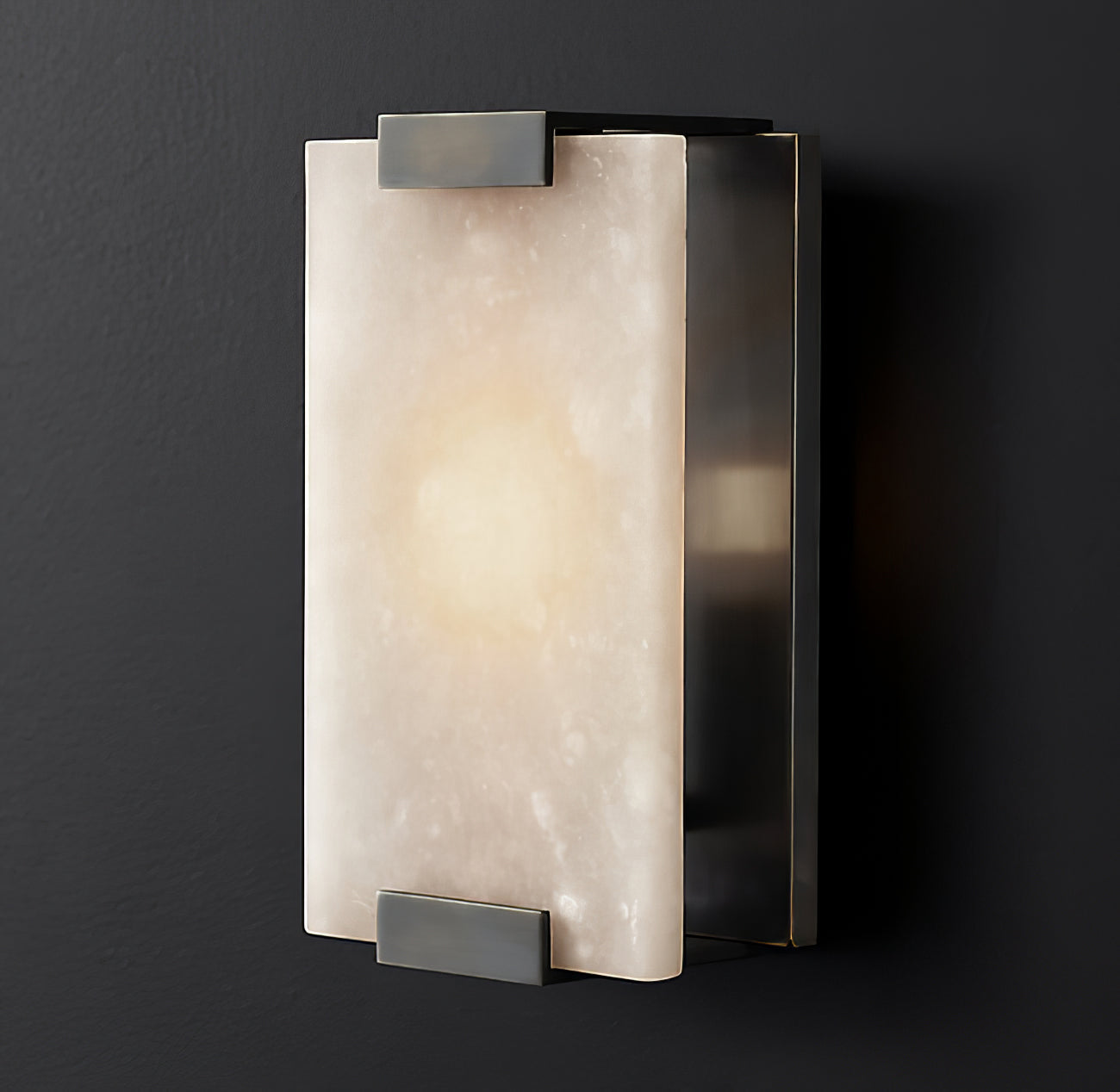 Roux Wall Lamp Alabaster Panel Glow - Letslighting