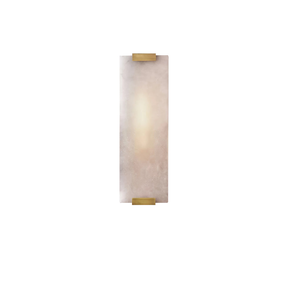 Roux Wall Lamp Alabaster Panel Glow - Letslighting