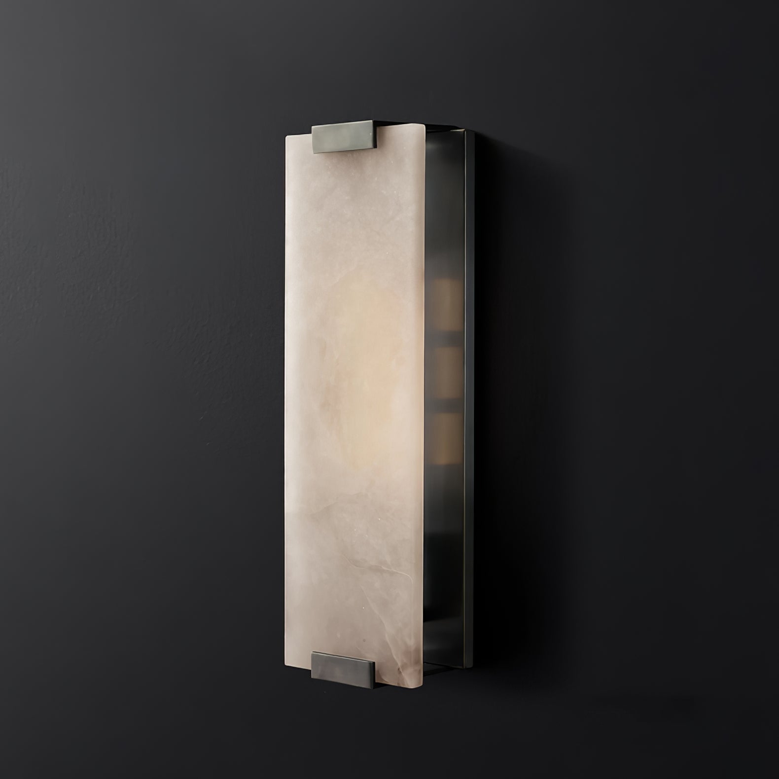 Roux Wall Lamp Alabaster Panel Glow - Letslighting