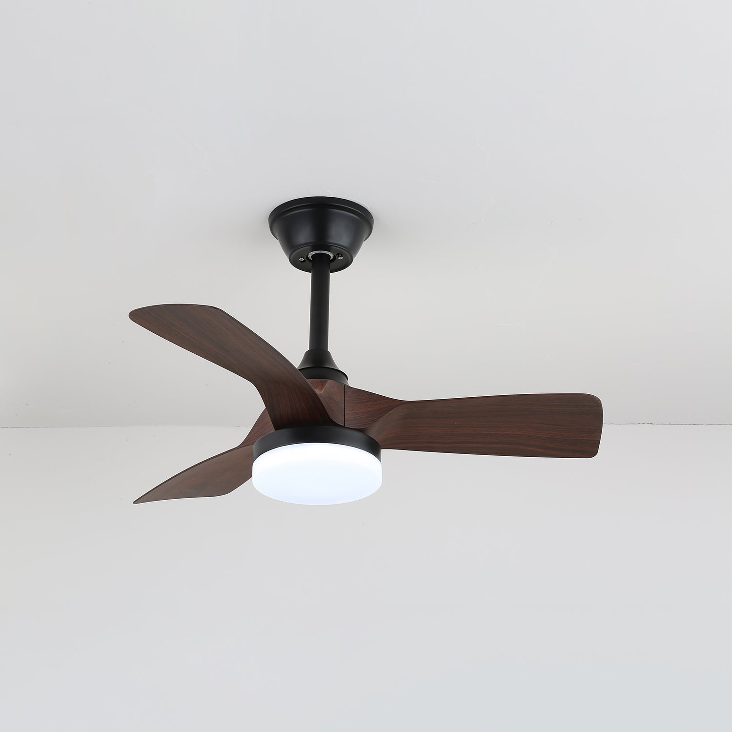 Orlen Minimalist Wood Ceiling Fan Light - Letslighting