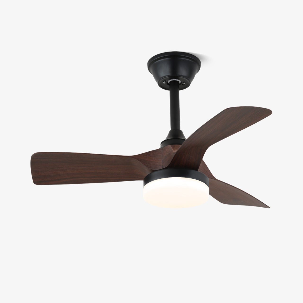 Orlen Minimalist Wood Ceiling Fan Light - Letslighting