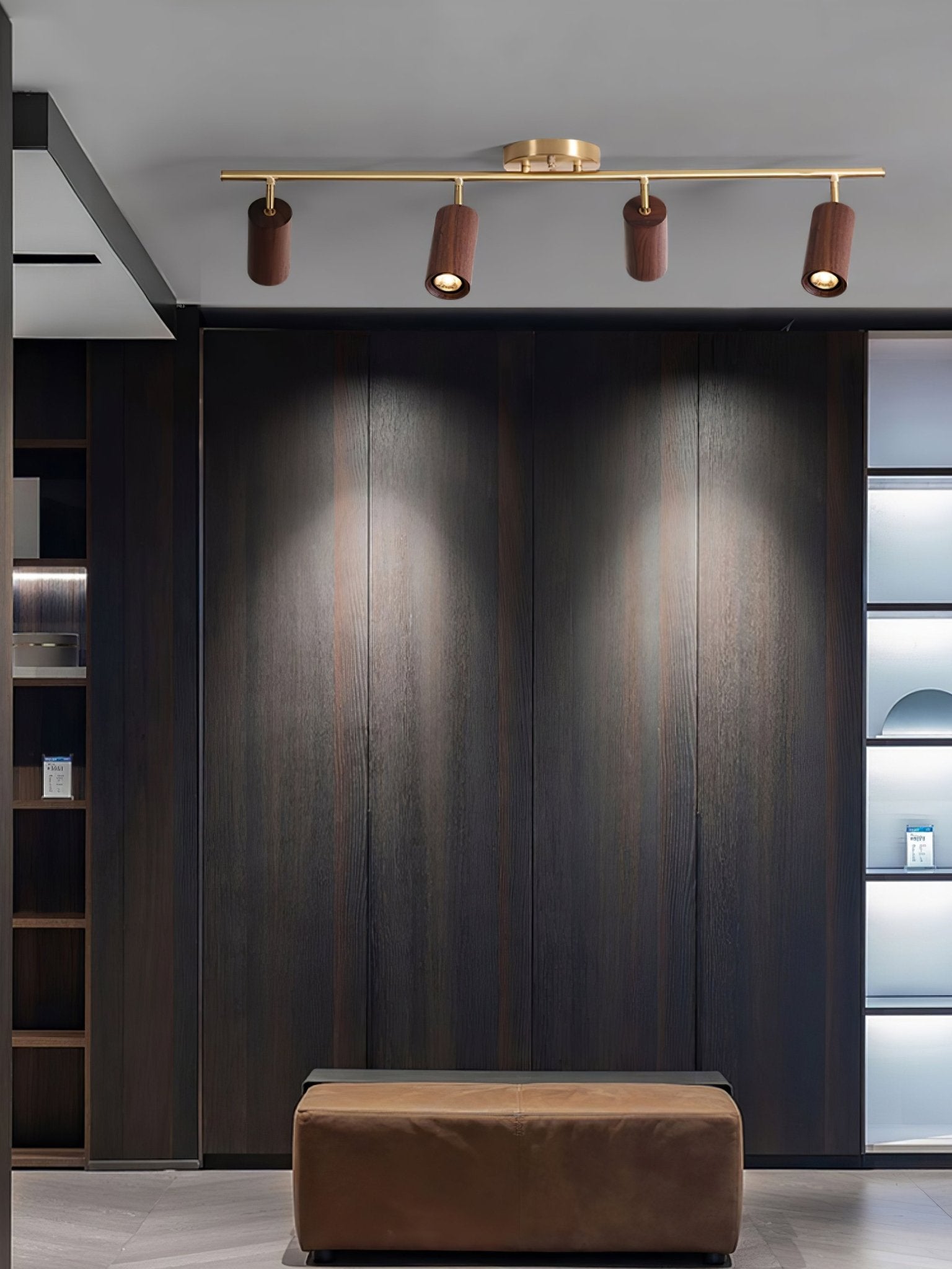 Usolila Modern Minimalist Wood Ceiling Light - Letslighting