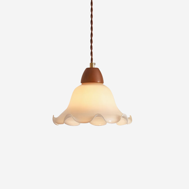 Glyna Wavy Glass Pendant Light - Letslighting