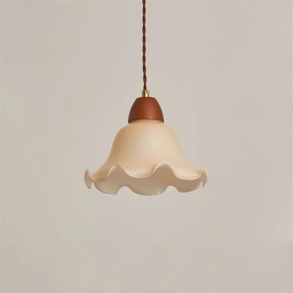 Glyna Wavy Glass Pendant Light - Letslighting