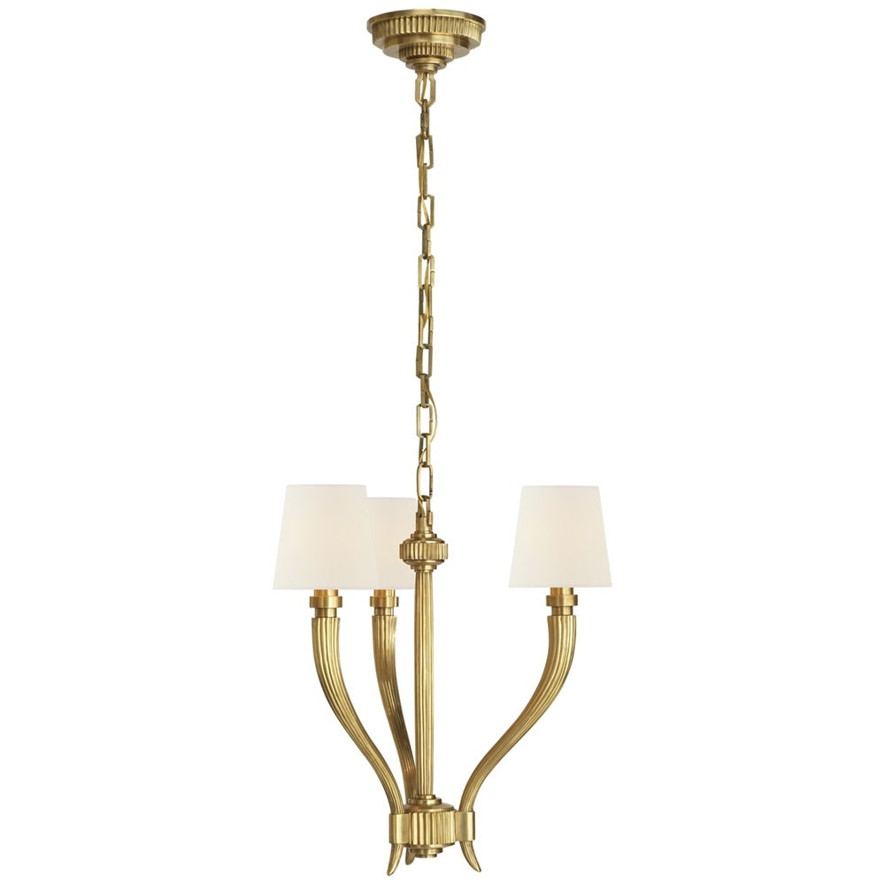Olnoran Vintage Industrial River Reed Fabric Chandelier - Letslighting
