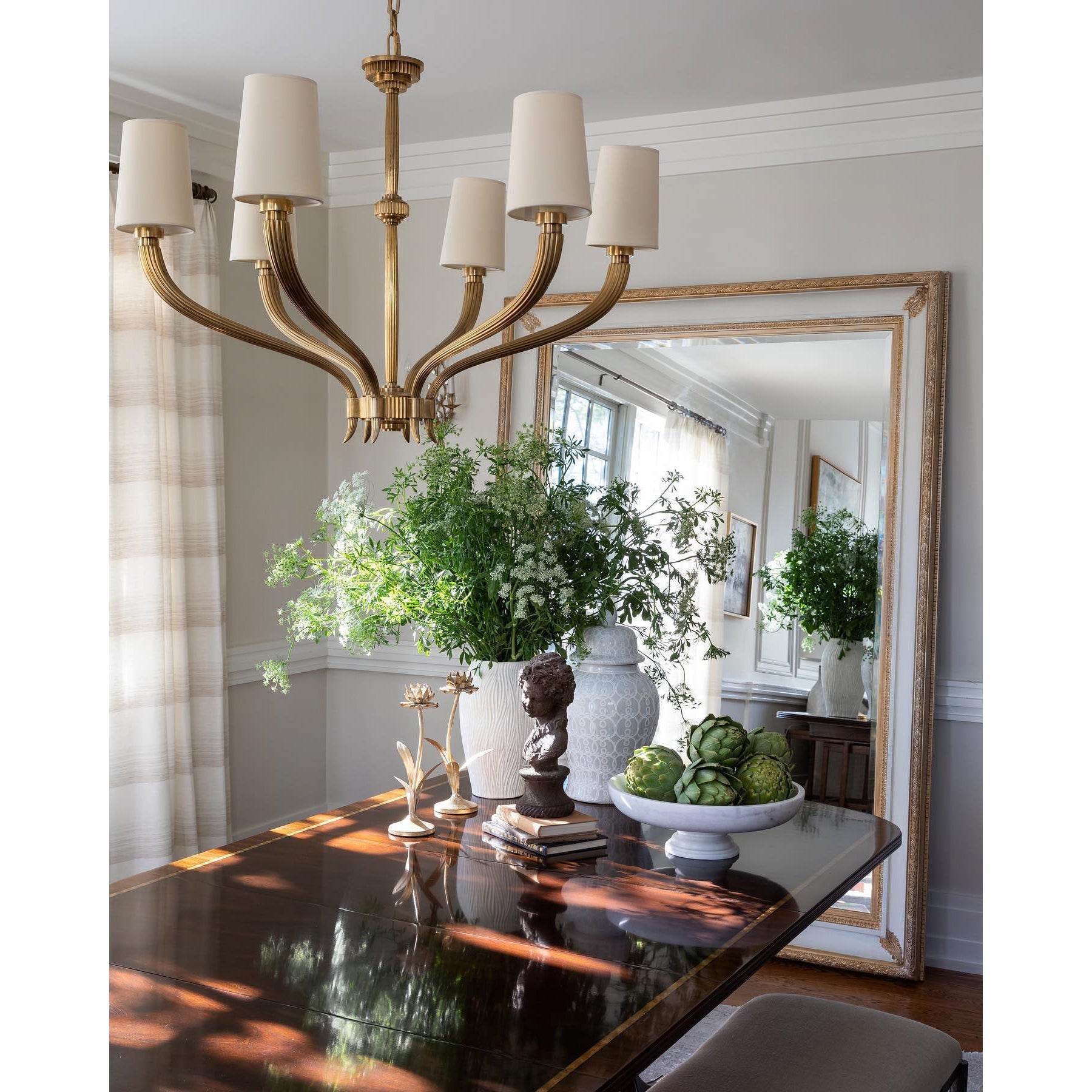 Olnoran Vintage Industrial River Reed Fabric Chandelier - Letslighting
