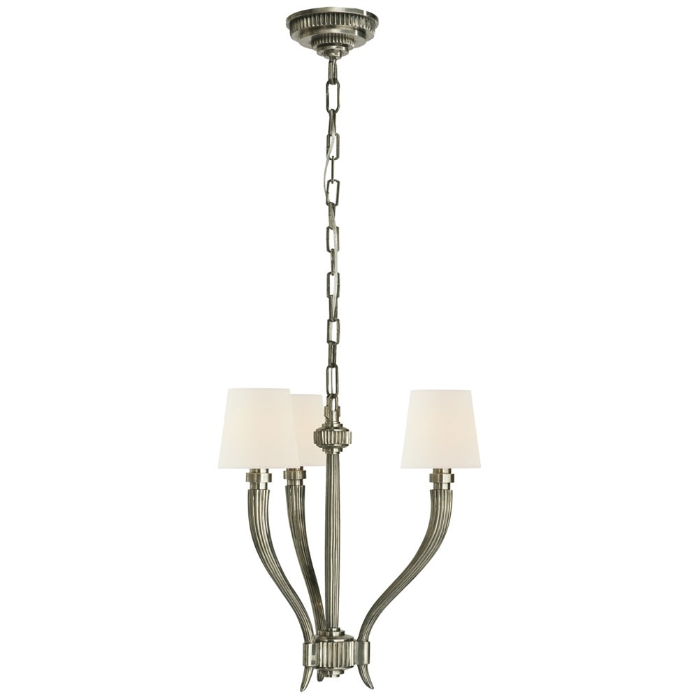 Olnoran Vintage Industrial River Reed Fabric Chandelier - Letslighting