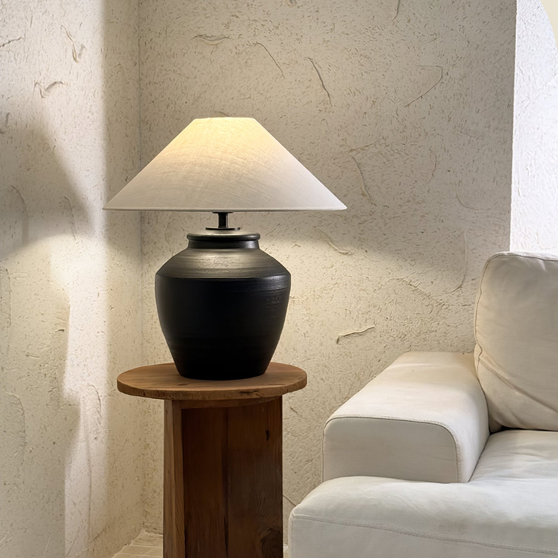 Silas Modern Ceramics Table Lamp - Letslighting